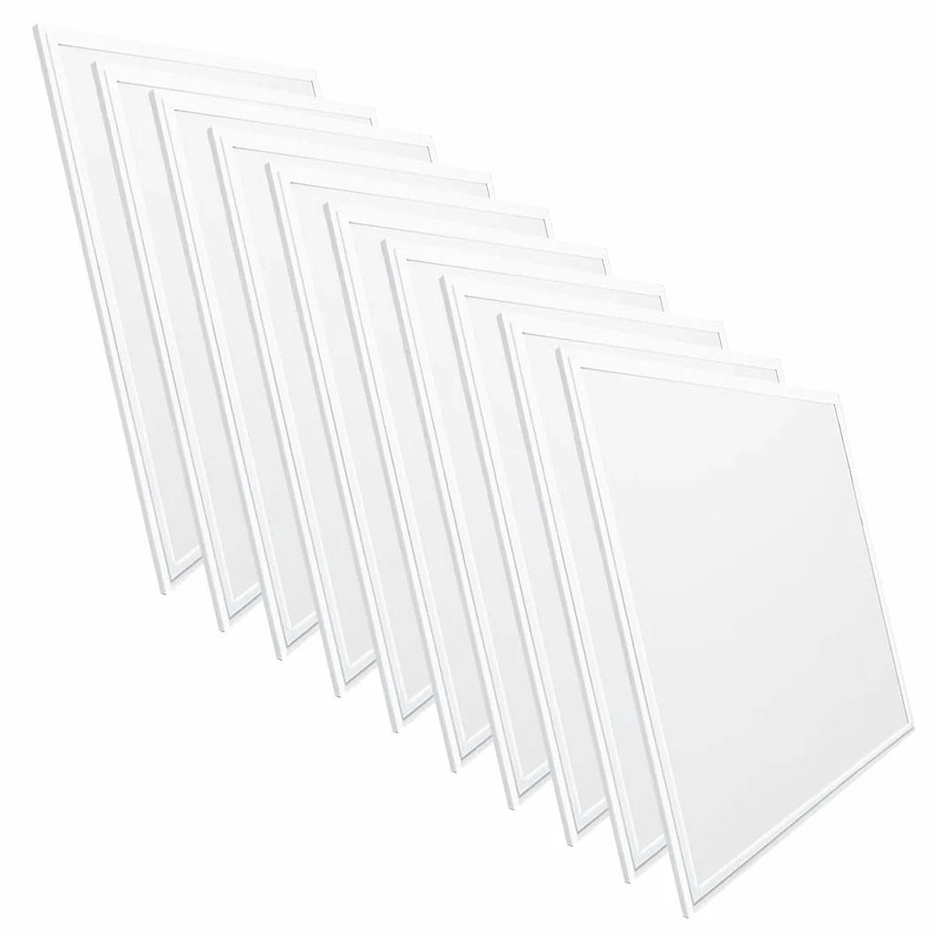 Confezione da 10 pannelli LED Ultra Slim 60 x 60 cm con Driver Philips - 44 W, UGR19
