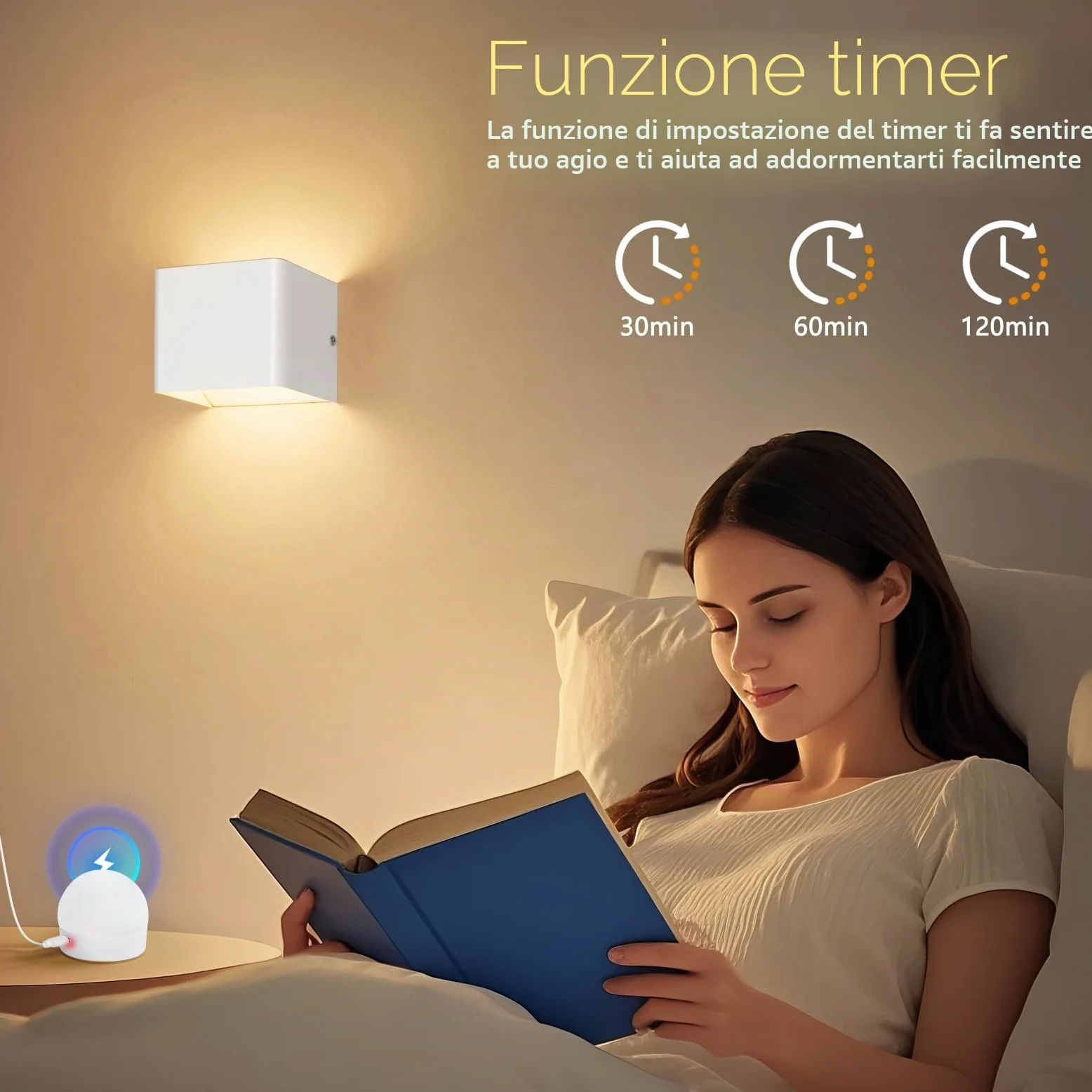 Applique da Parete Interno - Appliques LED da Muro Camera da Letto