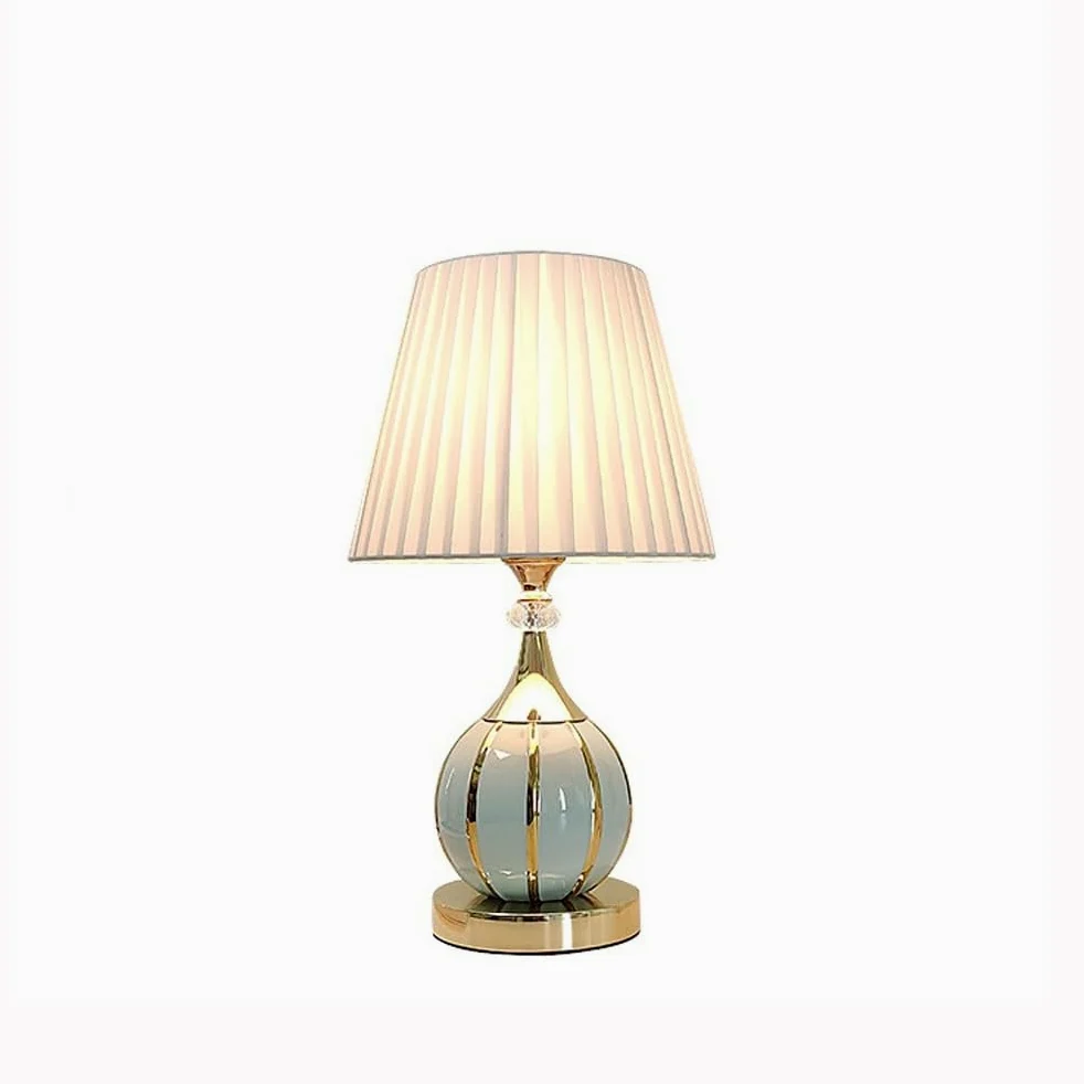 Strumenti di illuminazione Lampada da scrivania, comodino, camera letto, ceramica, atmosfera nuziale Camera da letto