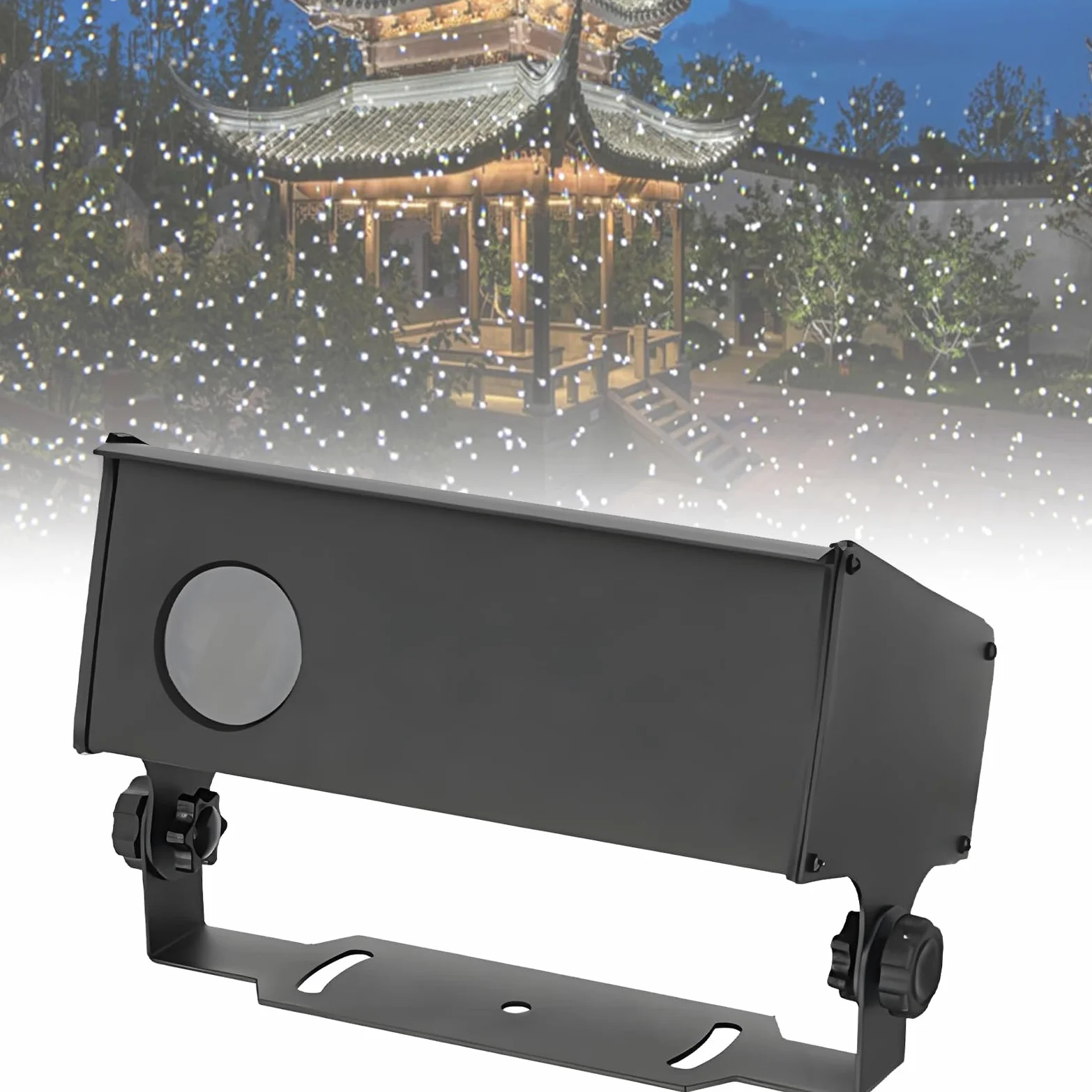 Proiettore di Stelle Firefly Garden Lights, proiettore di Film per Esterni, Impermeabile IP65, per Compleanni in casa e in Giardino. White