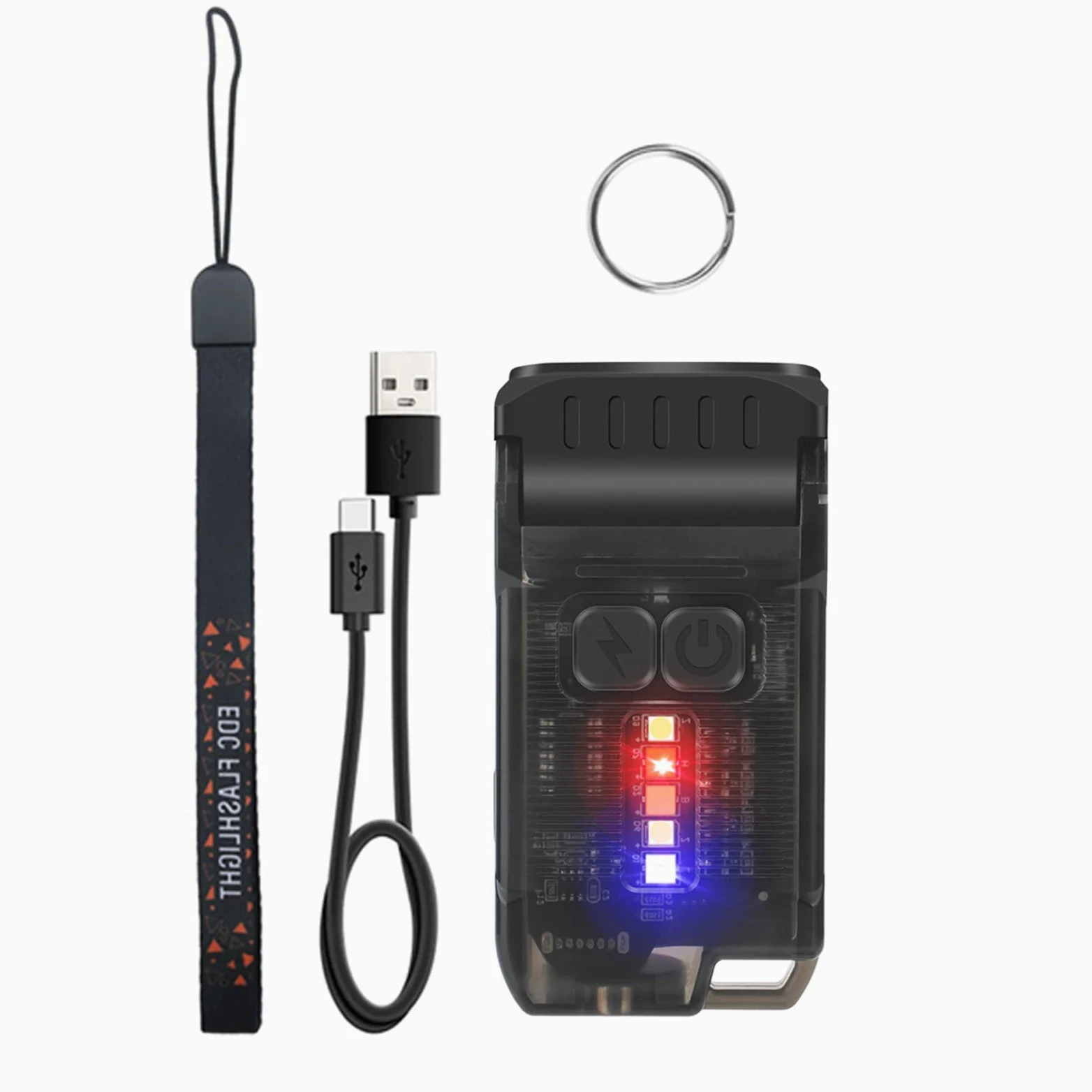 Torcia a LED Torcia Piccola Clip Cappello Torcia Torcia Campeggio Tasca Torcia Impermeabile Torcia Outdoor Torcia