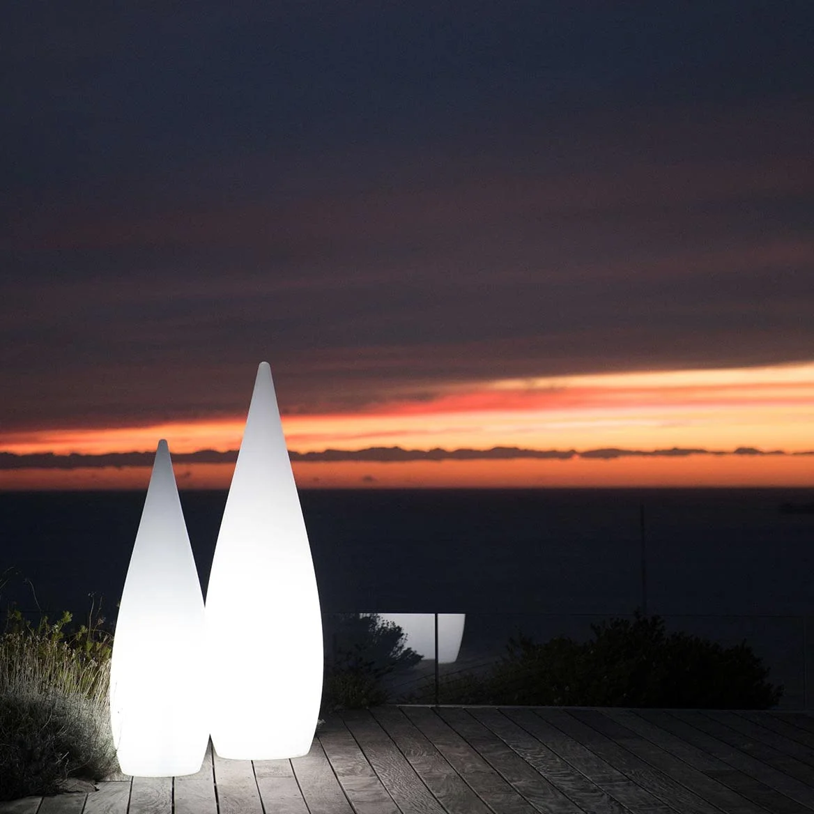 Lampada da terra all'aperto cablata H150CM CLASSY W150