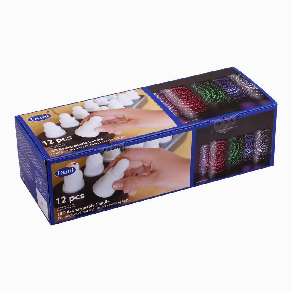 Duni LED, set multicolore