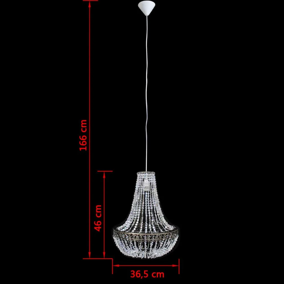 vidaXL Lampadario da Soffitto, Illuminazione a Soffitto, Apparecchio di Illuminazione per Interni