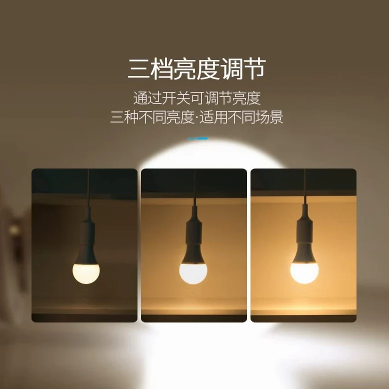 Luci 20 Pezzi/Lotto LED Lampadina dimmerabile a Tre stadi A50/A60 E27 Lampadina LED Lampada di Illuminazione a LED per Uso Domestico Lampadine per Uso Domestico in plastica + Alluminio