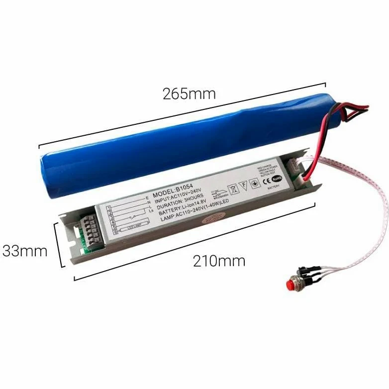 Kit di conversione da apparecchi LED a luce di emergenza - Max. 40W