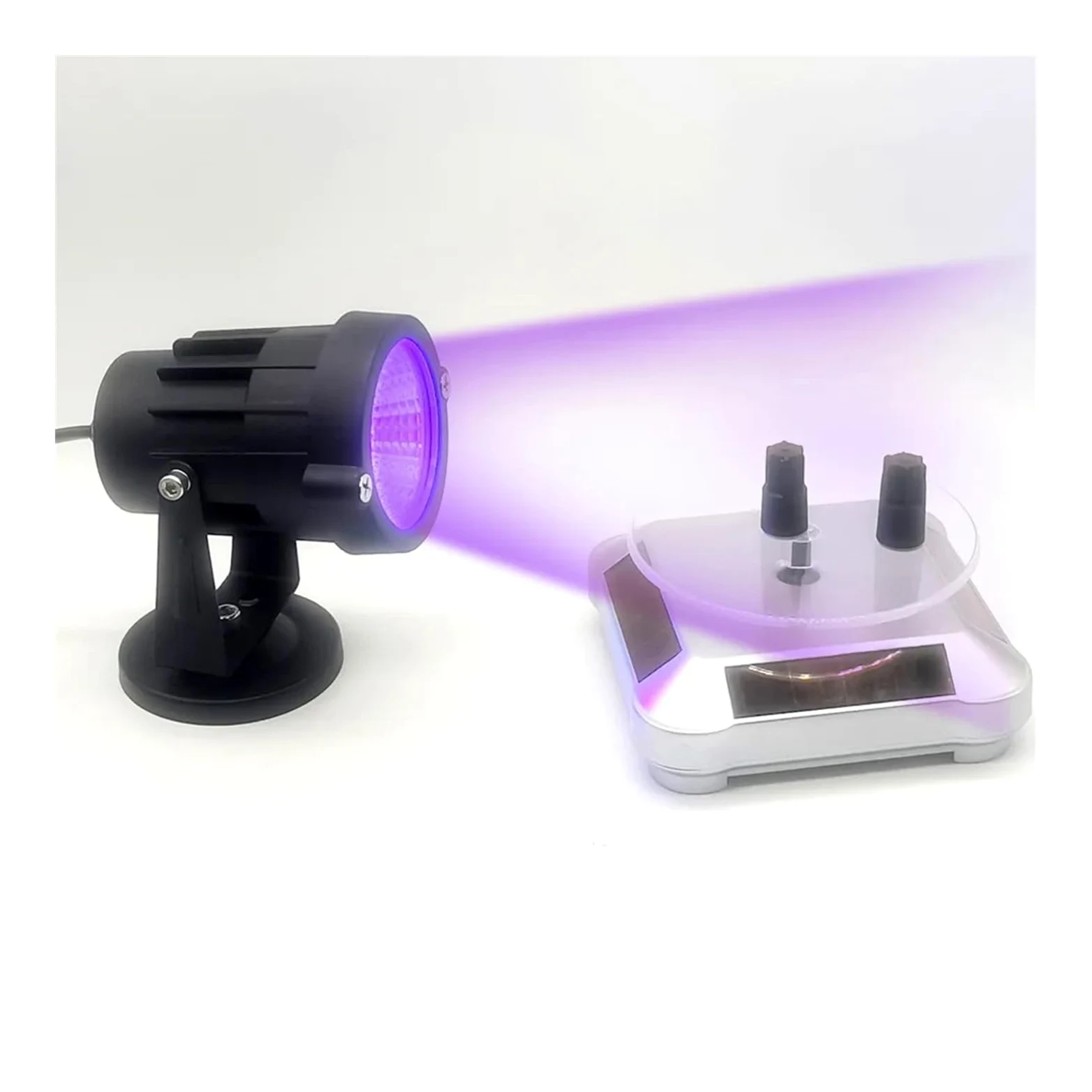 Lampada per polimerizzazione UV Lampada polimerizzante for resina UV for stampante 3D SLA/DLP/LCD Solidifica resina fotosensibile 405nm Luce LED UV con spina Polimerizzazione fai-da-te