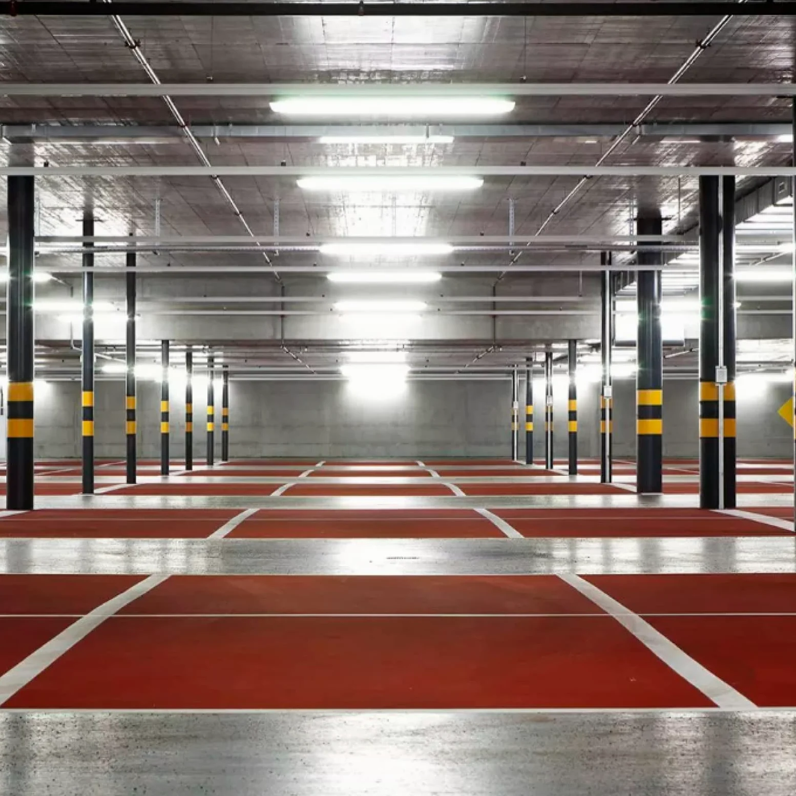 Eurocali Plafoniera LED 120 cm 36W Con Sensore di Movimento 4320 lumen Impermeabile IP65 Luce Naturale 4000K Elevata Efficienza - Pacco da 2