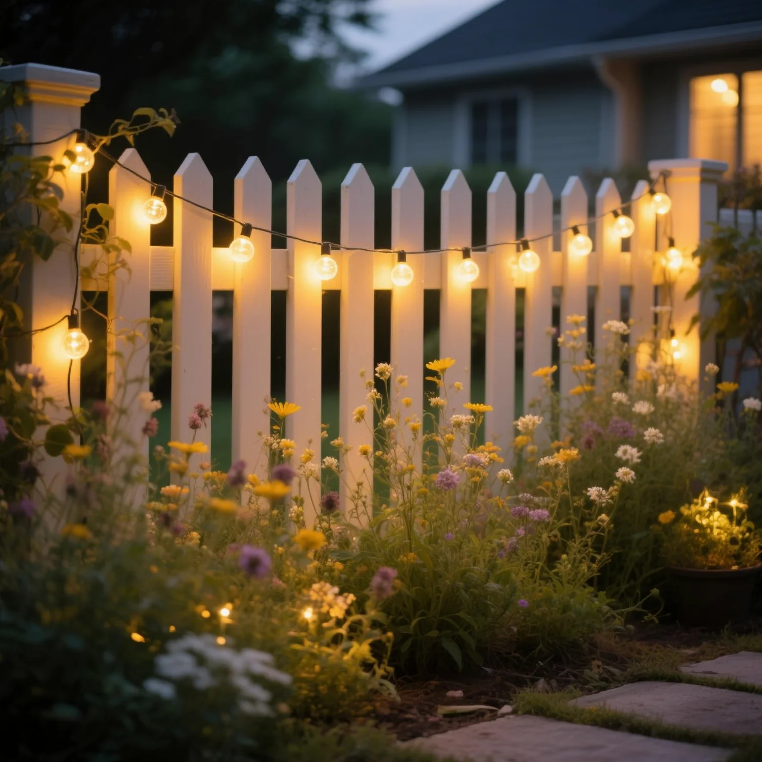 luci da esterno giardino 90M,150+6 luci giardino impermeabile 2700K, G40 Catena Luminosa Esterno Luci Giardino impermeabili all'aperto[Classe di efficienza energetica G] (90M/150+6)