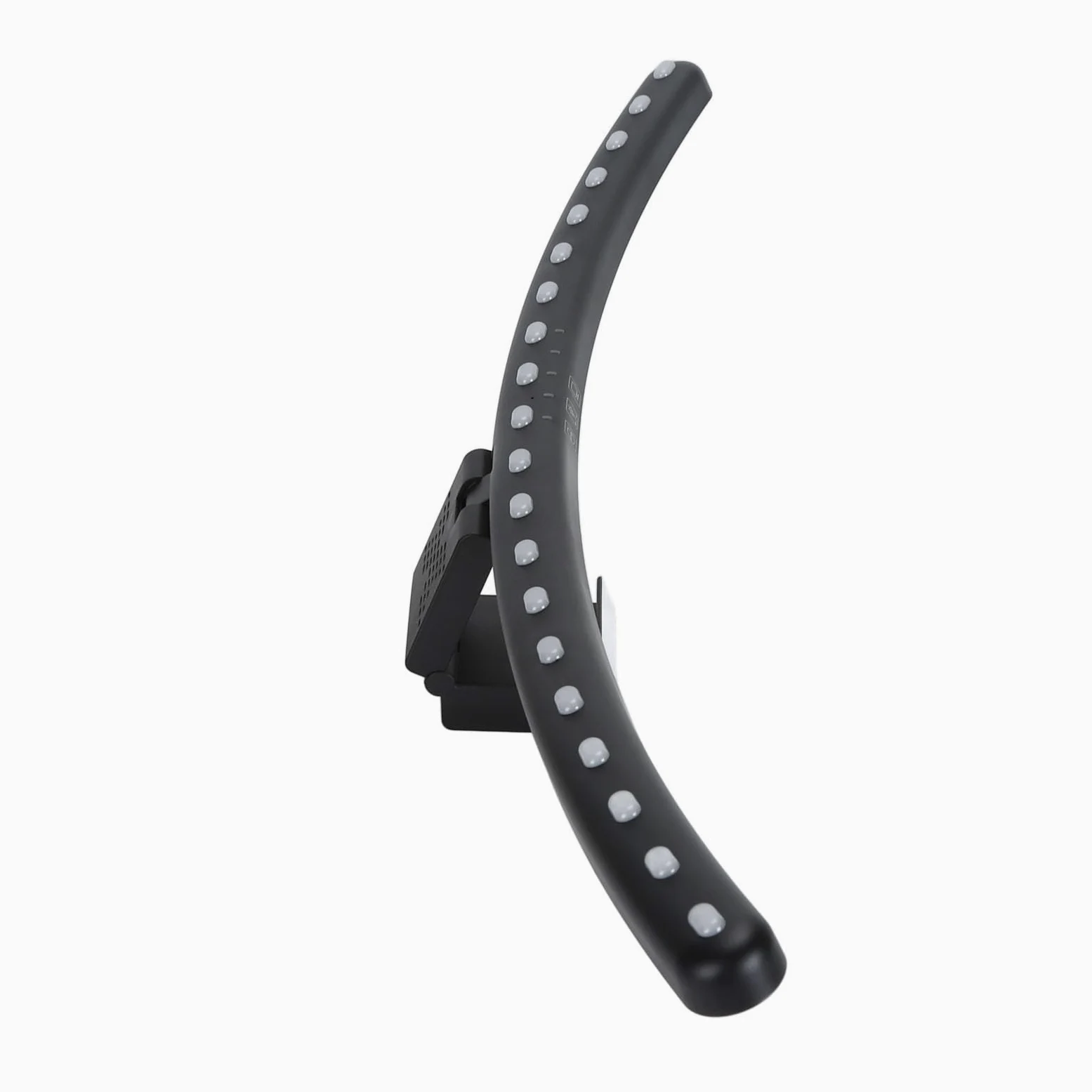 Naroote Barra Luminosa per Monitor a LED, Lampada da Scrivania Curva per la Cura degli Occhi, Lampada Touch Alimentata Tramite USB Ad Angolo Regolabile con 3 Temperature di Colore e Attenuazione