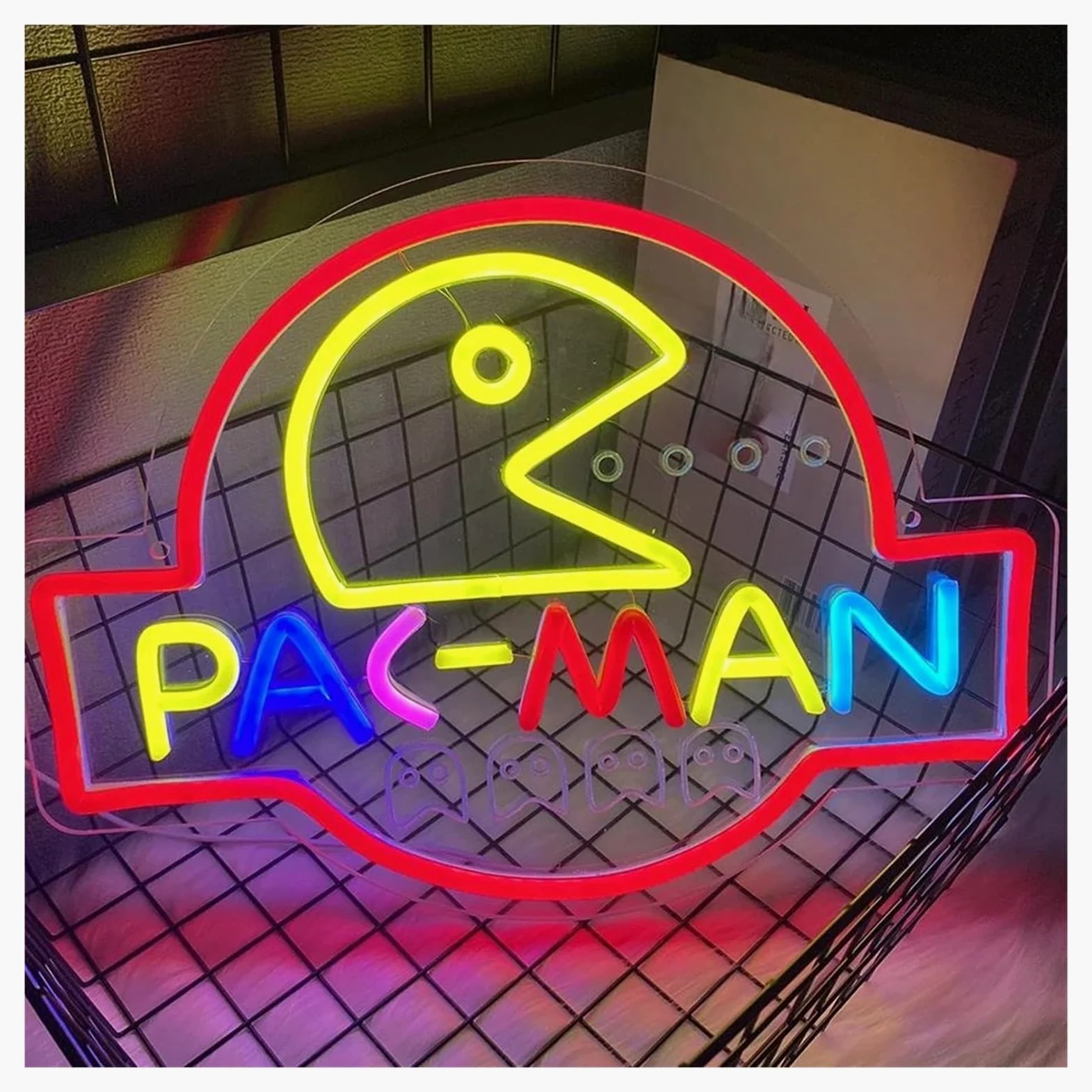 Insegna al Neon LED Insegna Al Neon Per Videogiochi, Luce Colorata Alimentata Tramite USB Per Zona Giochi, Sala Video, Decorazione Da Parete Per Camera Da Letto Per Ragazzi