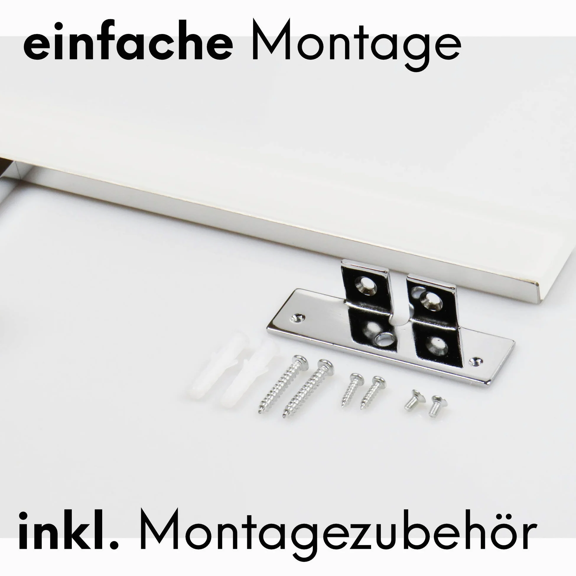 kalb Material für Möbel Lampada a LED da bagno Luce da bagno Lampada per specchio Lampada per armadi Lampada a sospensione, colore della luce: bianco luce del giorno, lunghezza: 600 mm