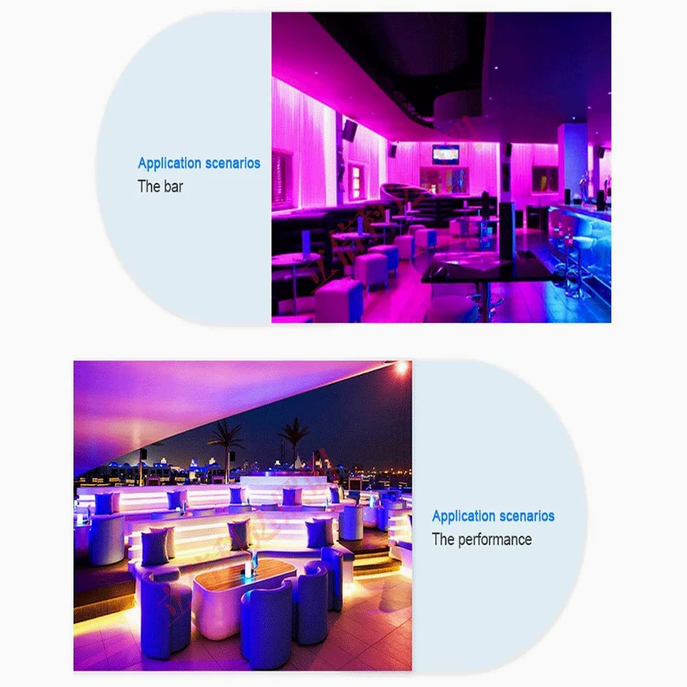 Striscia LED 5M, WiFi Luci LED Colorate Smart Phone Strisce LED Compatibile RGB SMD 5050 Musica SYNC LED Strip Controllo App E 24 Tasti Telecomando RF per Casa Cucina Festa TV Decorazione,15M