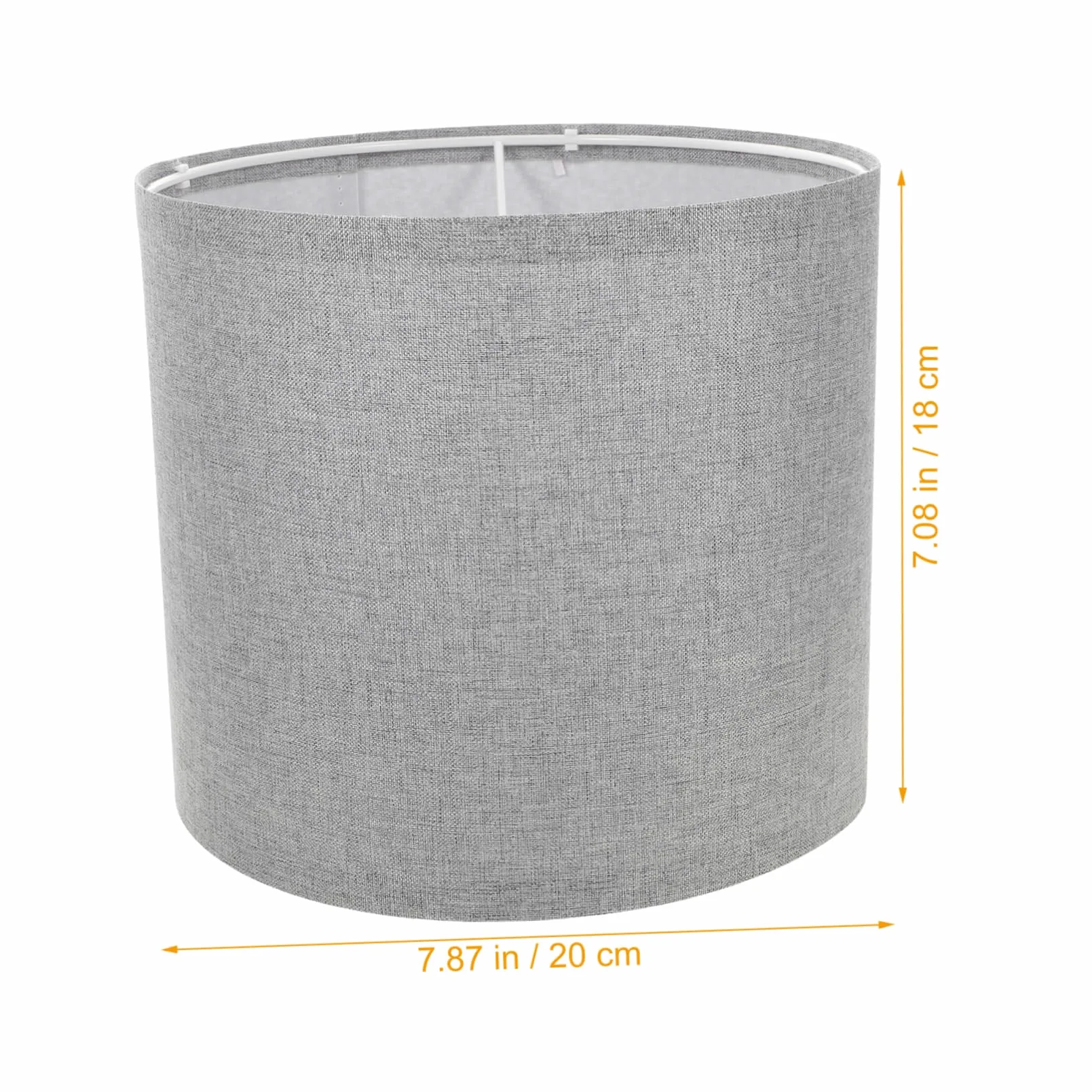 Uonlytech 2 Paralumi in Lino per Lampade da Tavolo e Terra, Luce Morbida, Design Smontabile, per Casa e Hotel