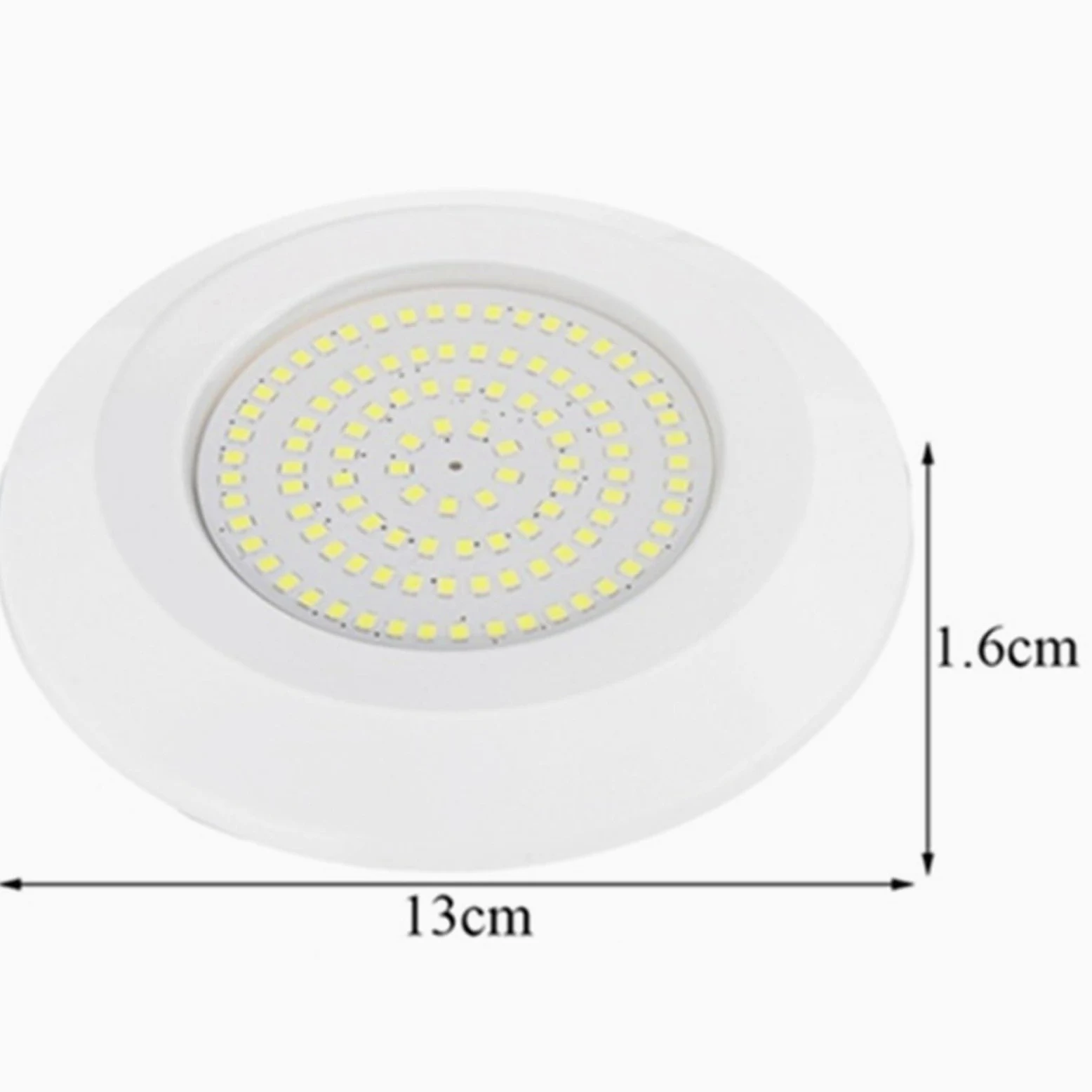 EDEDE Luci Piscina, Luce for Piscina a LED Luce for Piscina RGB 9W RGB Controller di Controllo Esterno Luce LED DC12V(Warm White)