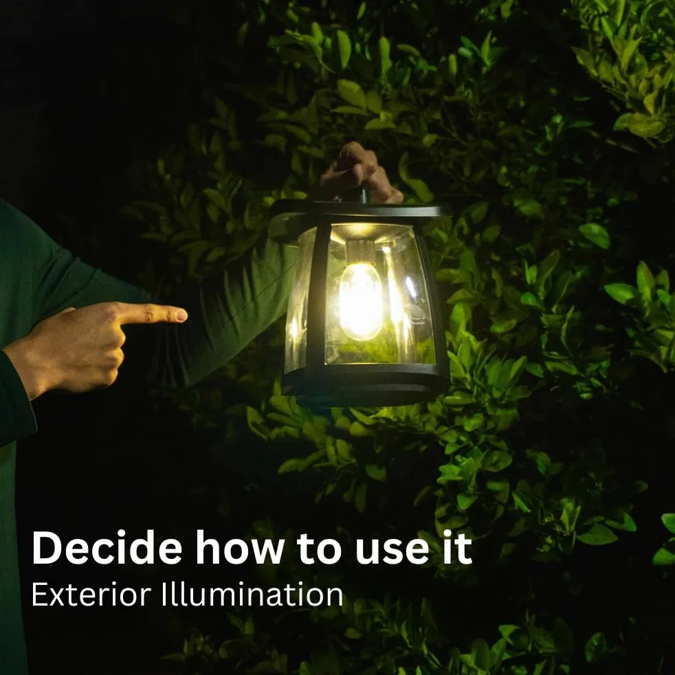 Torcia solare a LED in alluminio da 350 lm, impermeabile IP65, controllo touch, 4 modalità di illuminazione, lampada solare per esterni per cortili e campeggio. Regolabile per appendere alla lampada