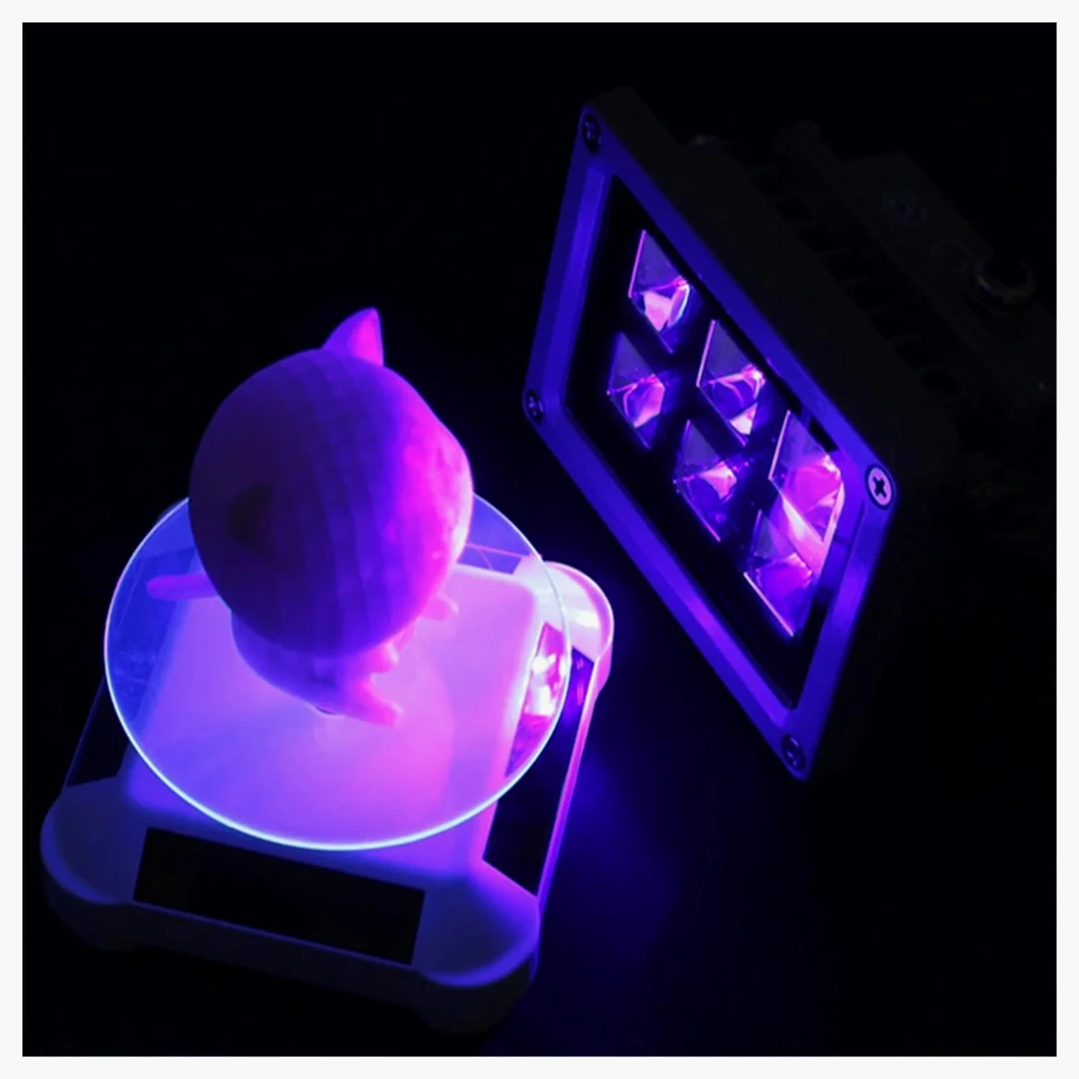 Luce LED UV, Lampada for polimerizzazione in resina UV LED 405nm 395nm 365nm Polimerizzazione rapida for stampante 3D SLA DLP Olio verde Solidificare la colla for cristalli Riparazione per unghie in g