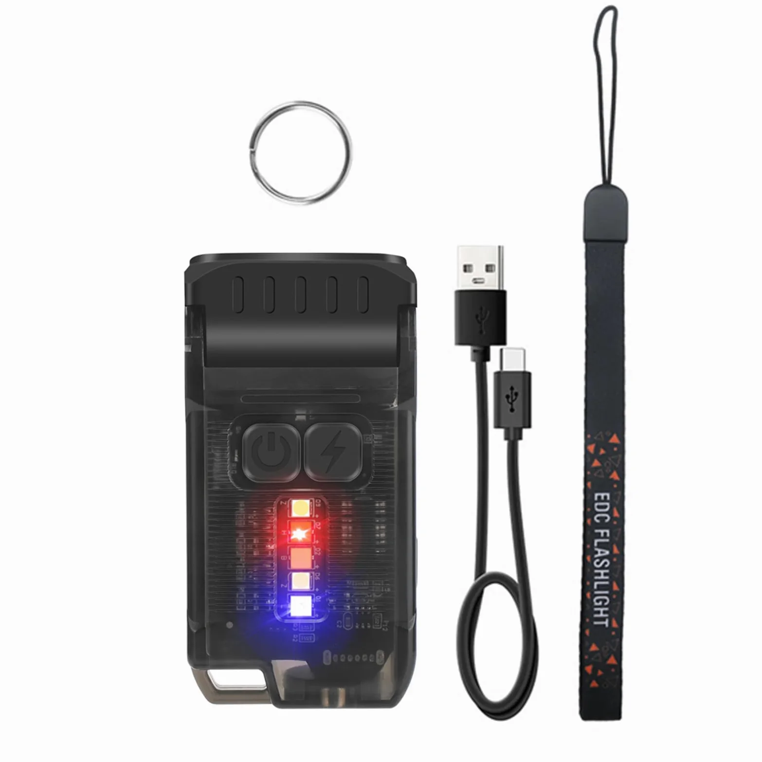 Torcia a LED Torcia Piccola Clip Cappello Torcia Torcia Campeggio Tasca Torcia Impermeabile Torcia Outdoor Torcia