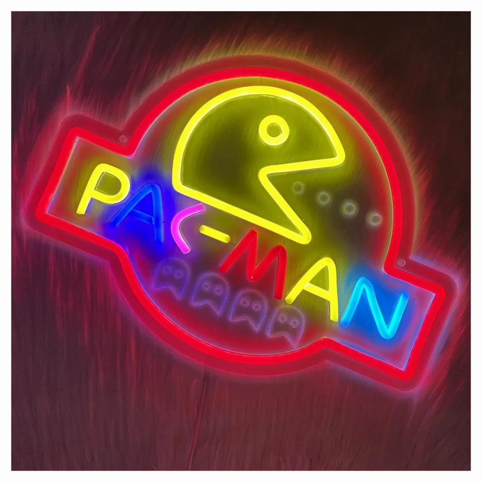 Insegna al Neon LED Insegna Al Neon Per Videogiochi, Luce Colorata Alimentata Tramite USB Per Zona Giochi, Sala Video, Decorazione Da Parete Per Camera Da Letto Per Ragazzi