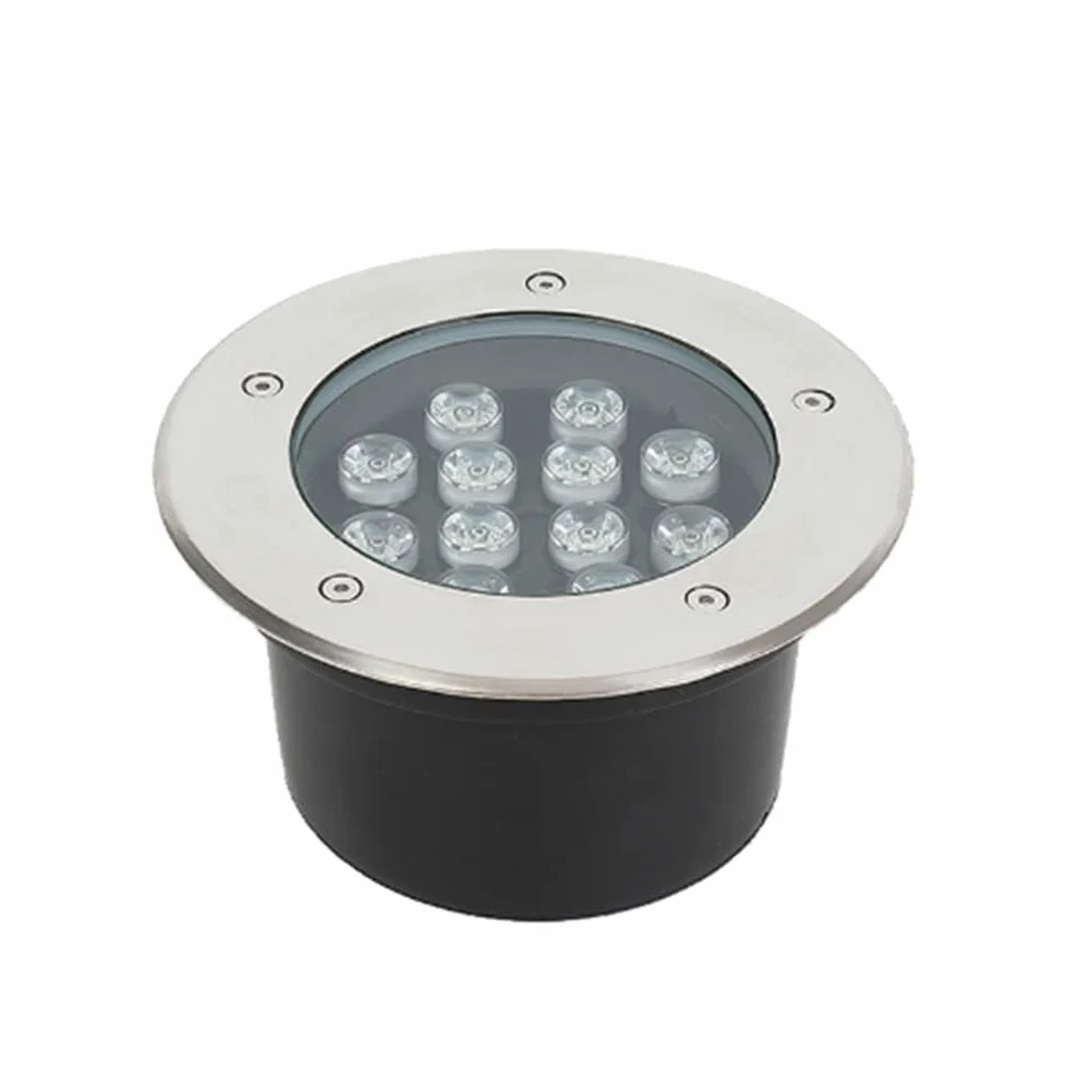 Faretto a LED per Piscina Impermeabile IP68, Lampada da Paesaggio a Luce Notturna, luci subacquee in Acciaio Inossidabile per fontane, stagni, acquari, Piscine (3W/6W/12W/15W)