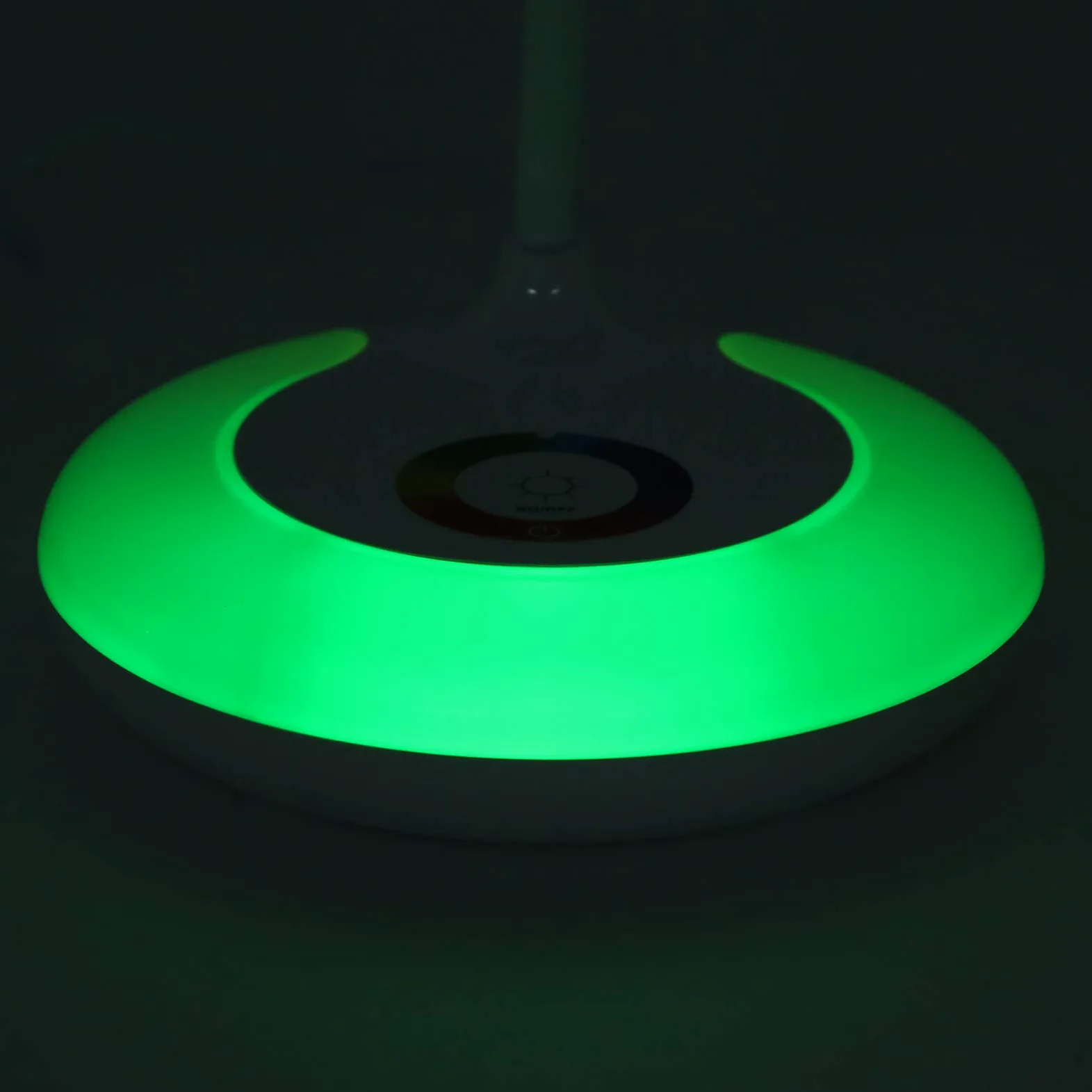 Lampada da Tavolo a LED USB, Luce da Tavolo con Regolazione Tattile, Protezione per gli Occhi Luce Dimmerazione Tattile Colorata, Lampada da Studio Flessibile a Collo D'oca