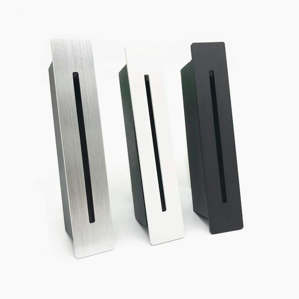 2pz Faretto LED da Incasso per Scale 3W, IP65 Impermeabile Faro per Esterno Gradini, Alluminio Pressofuso Lampada Angolo Parete, Illuminazione Decorativa Interna Corridoi Scale
