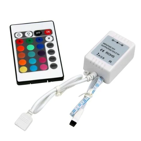 CENTRALINA CONTROLLORE TELECOMANDO DI RGB STRISCE LED