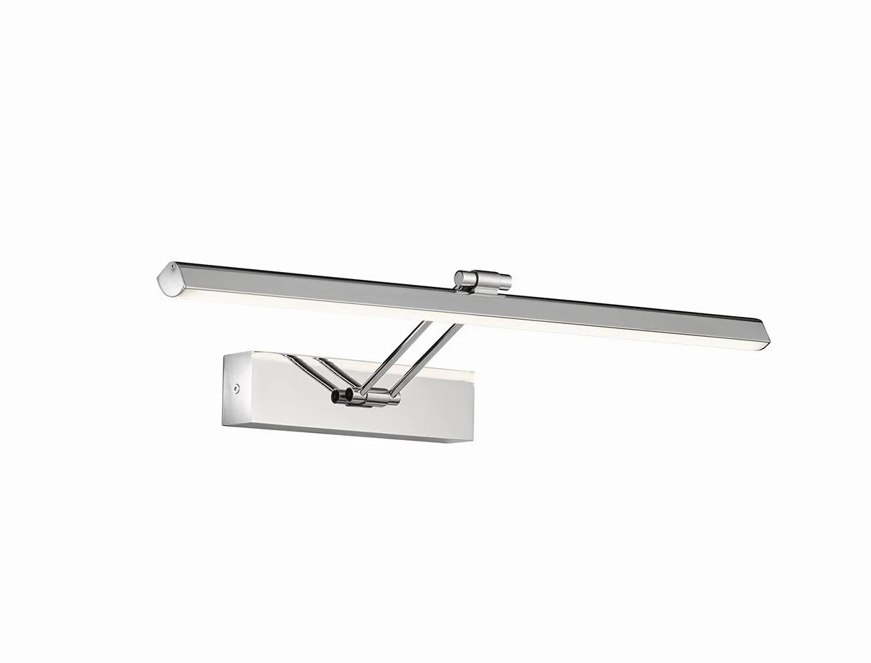 Fischer & Honsel 30127 Luce Bagno Lampada 9W Bianco Caldo Cromato
