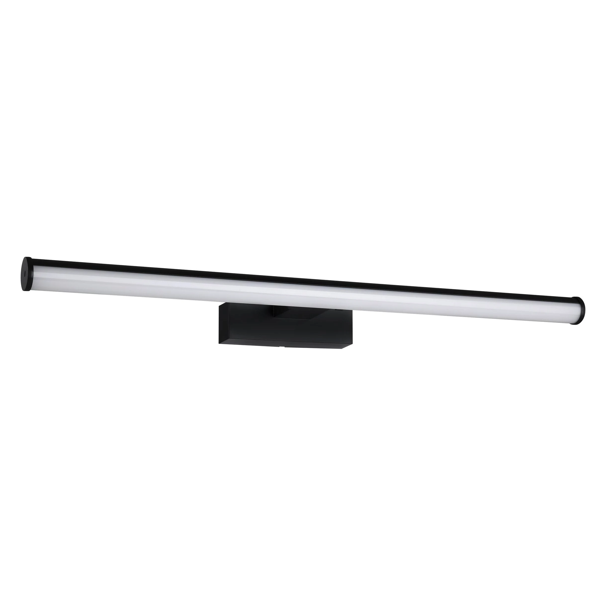 Eglo LED lampada specchio Vadumi, luce bagno, illuminazione specchio in | plastica nero e bianco, luce neutra, IP44, L 60 cm
