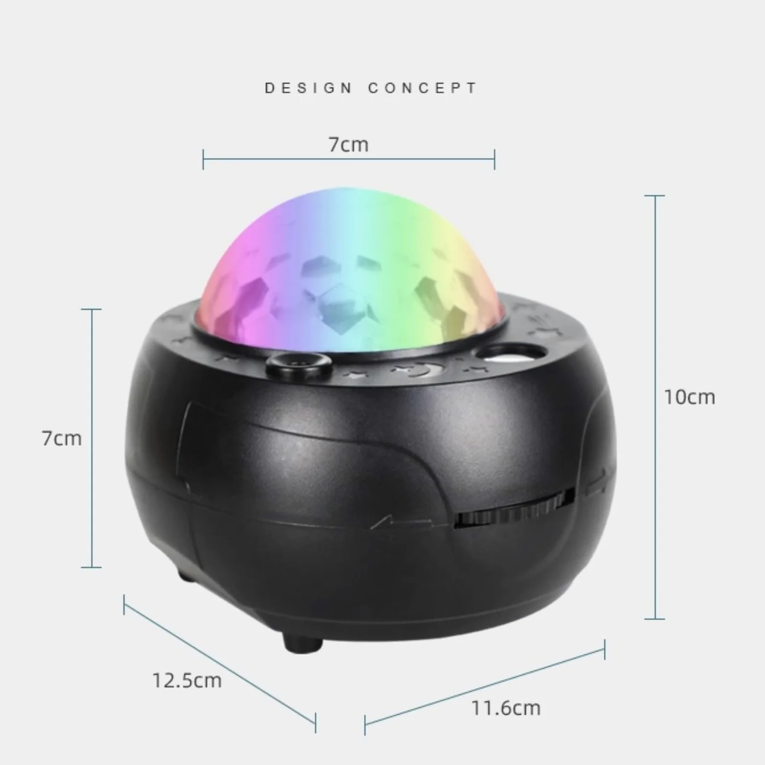 Lampada proiettore, Proiettore Di Galassie, Proiettore Di Stelle For Camera Da Letto, Altoparlante Bluetooth, Luce Notturna, Luce Decorativa For Soffitto Di Casa, Sala Giochi ,per feste di compleanno