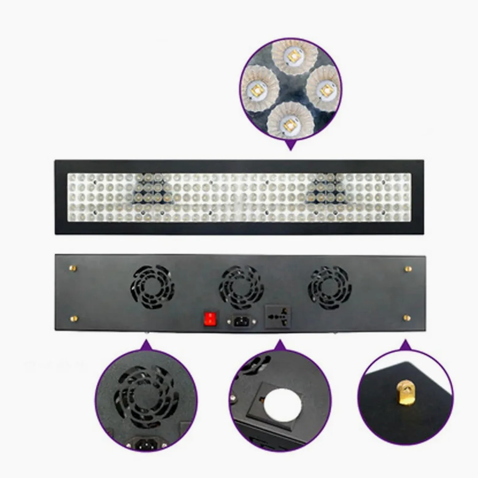 Lampada per polimerizzazione in resina UV, Lampada di polimerizzazione colloidale UV da 2000 W 405 nm 365 nm 395 nm for la stampa di etichette for stampa di etichette a polimerizzazione in resina LED