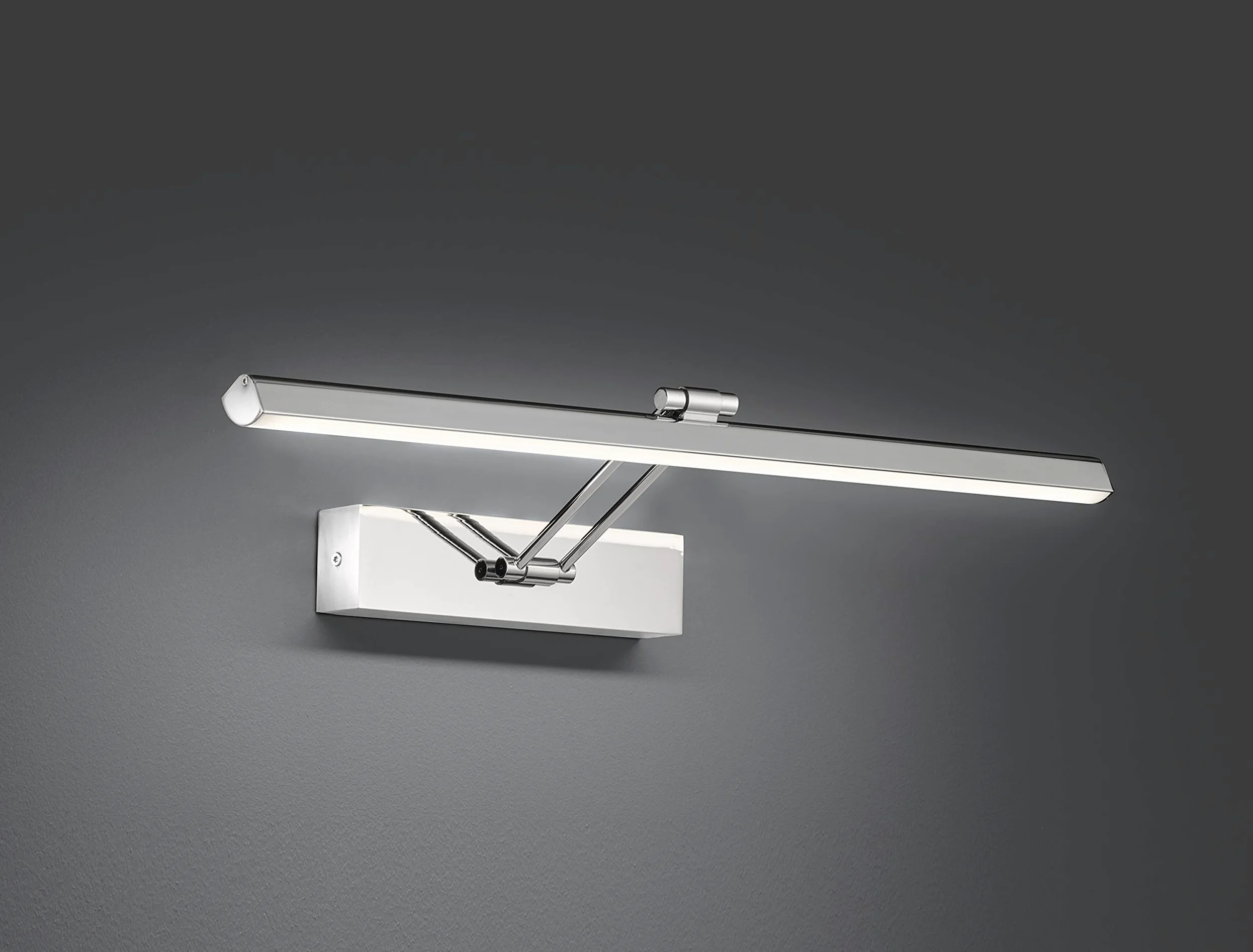 Fischer & Honsel 30127 Luce Bagno Lampada 9W Bianco Caldo Cromato