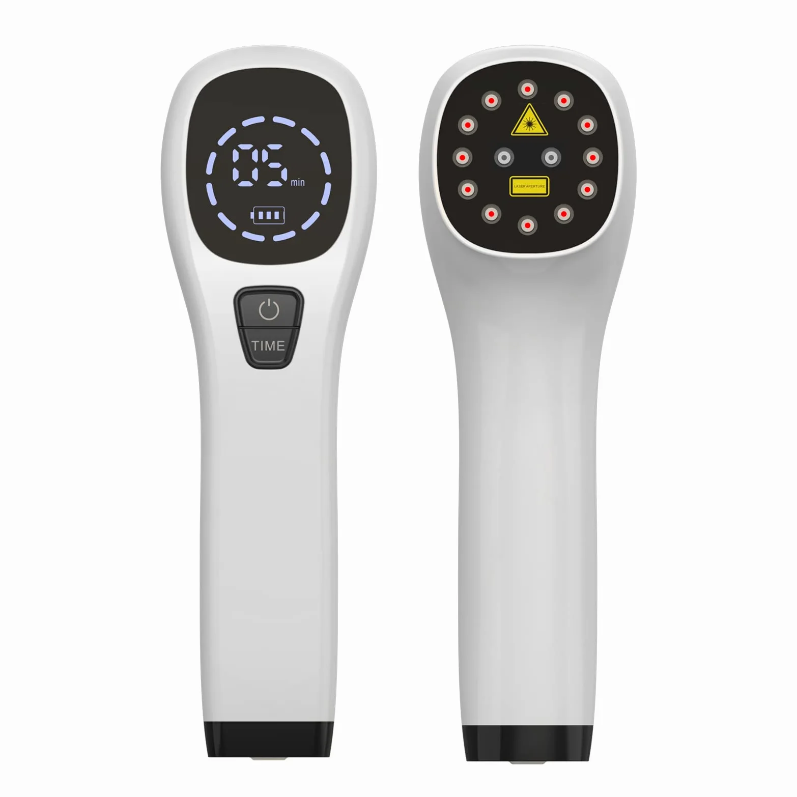 Dispositivo Terapia Della Luce Rossa-Terapia Laser fredda Luce infrarossa Vicina Sollievo Dolore Muscolare Articolare,Terapia Infrarossi Portatile Corpo,Spalla,Schiena,Cane,Gatto (bianco)
