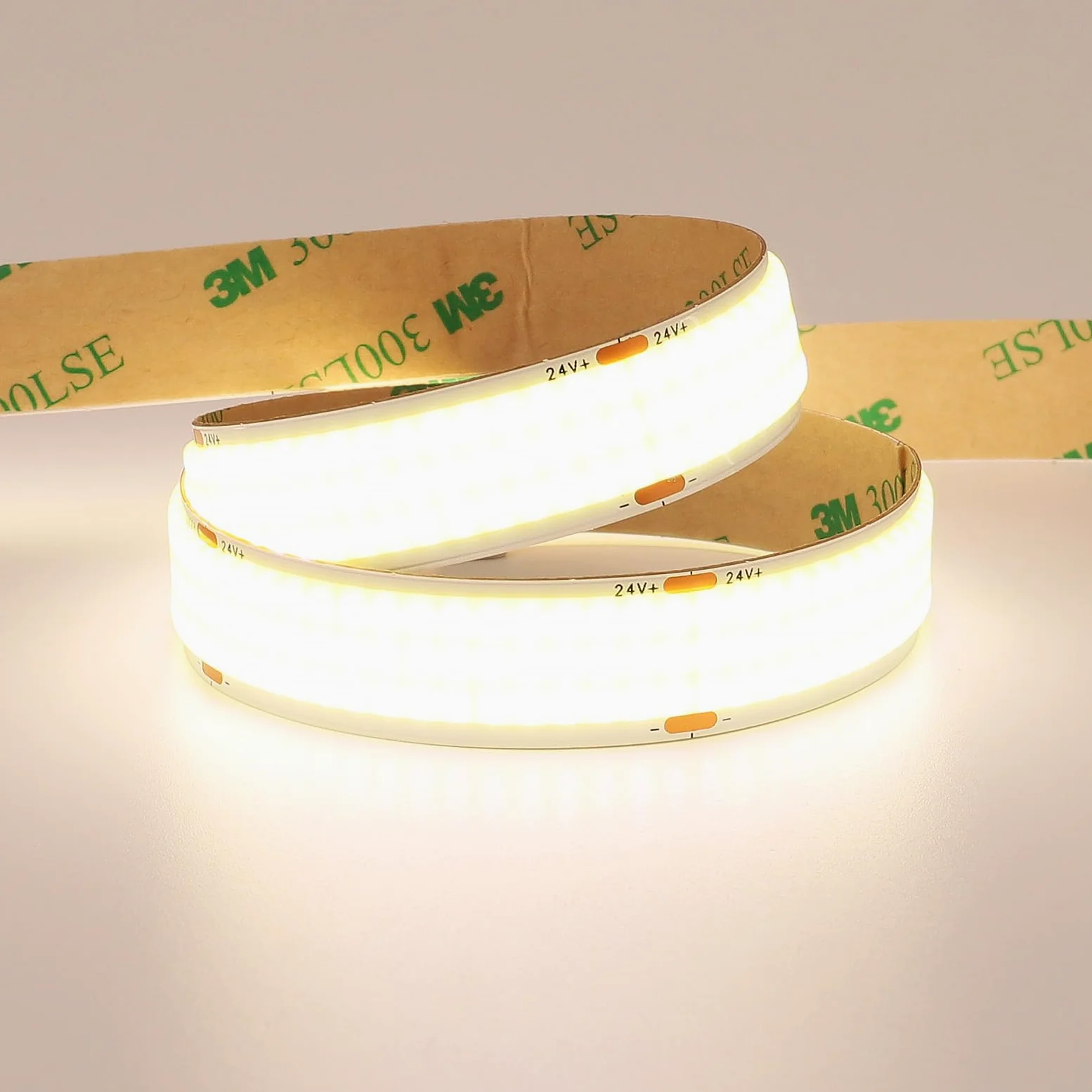 GOMING 24V Larghezza 15mm COB Striscia LED Bianco Naturale 4000K 5M 13750lm