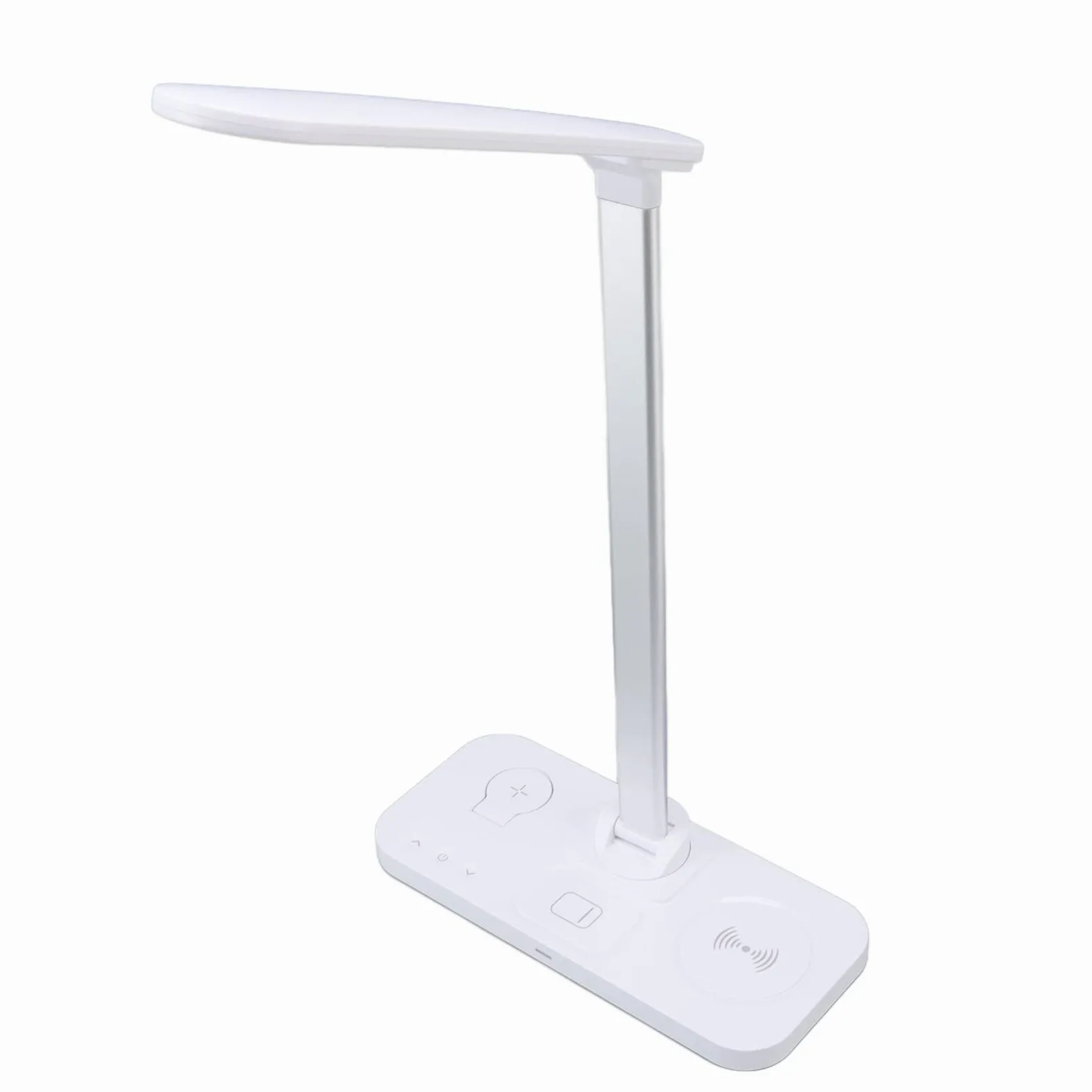 Greensen Lampada Scrivania di Ricarica Wireless, Spia Lampada Tavolo con Caricatore Rapido 15 W -addempiede a 3 Temperature di Colore per i Prodotti
