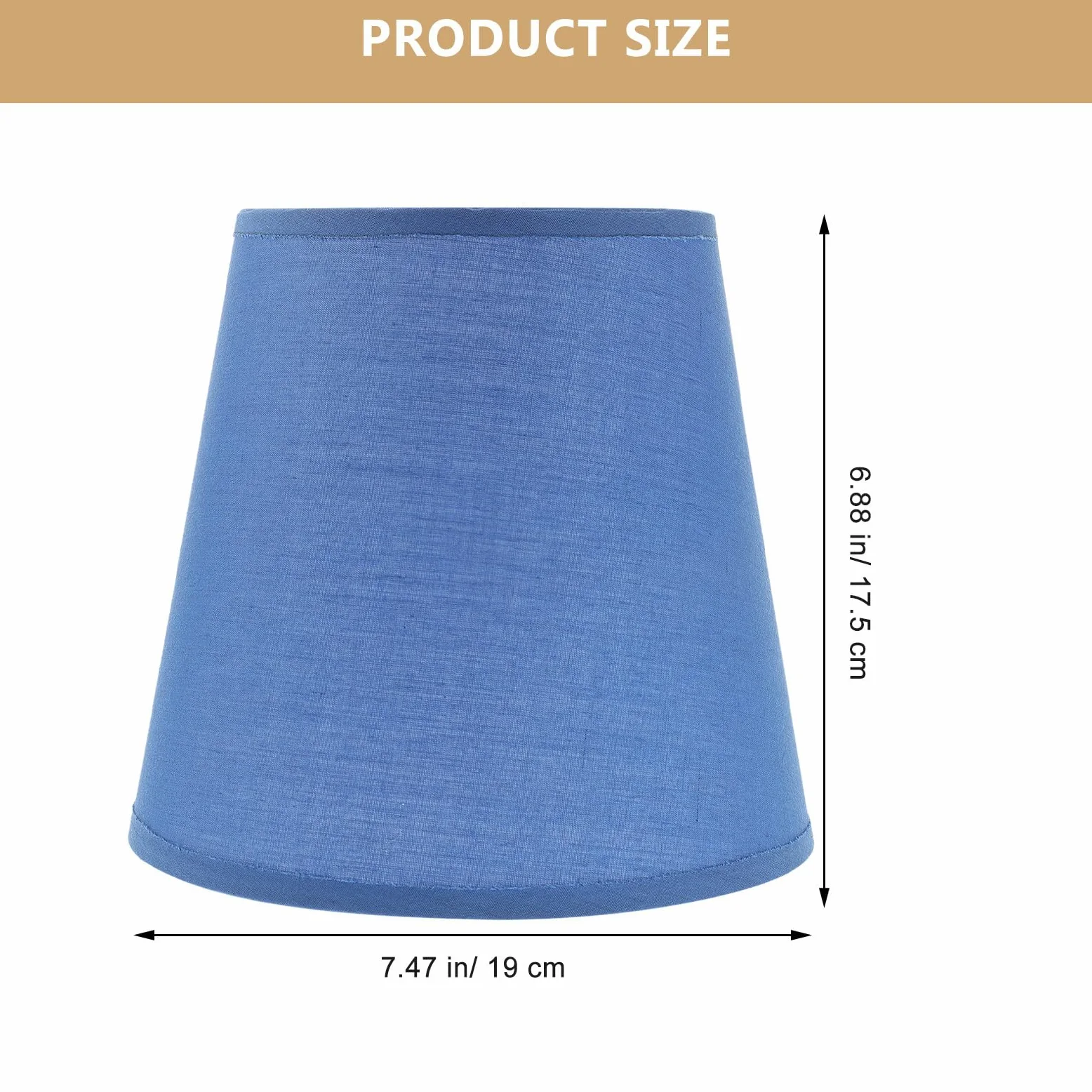 Paralume per Lampada da Tavolo e Sospensione E27 di Lino Azzurro Copertura Leggera a Forma Cilindrica per Soggiorno Camera da Letto e Ufficio Design Moderno e Luce Morbida