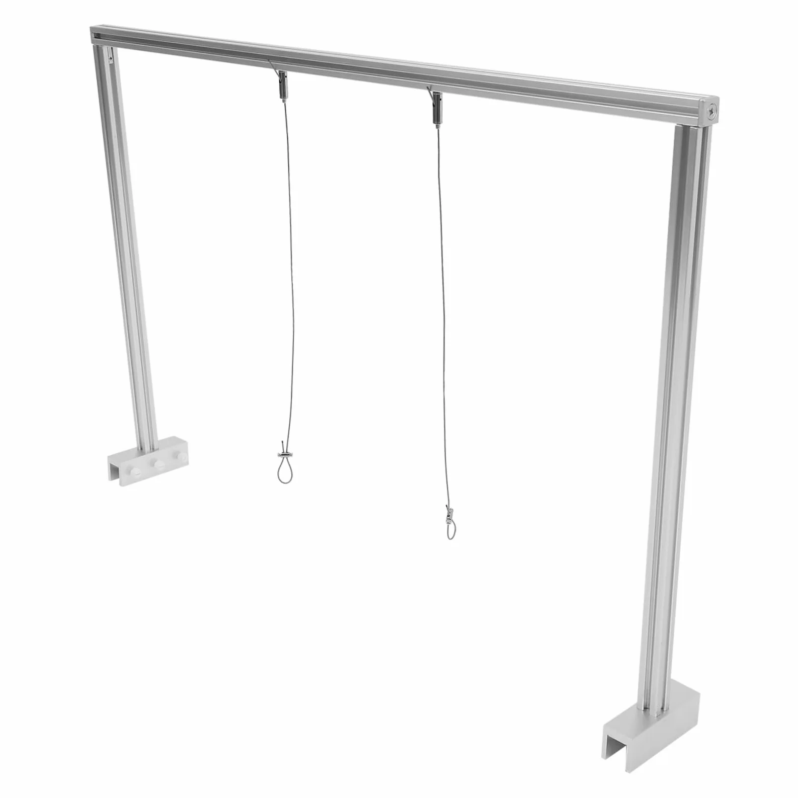 GLEAVI 1 Set supporto luce acquario portalampada per acquari accessori per acquari terrario portalampada a sospensione per acquario supporto per luce dell'acquario Lega di alluminio