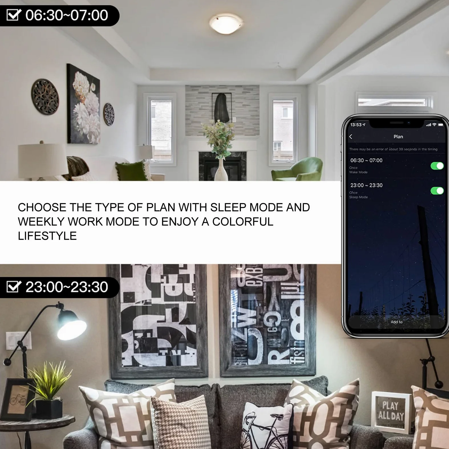 Lampadina WiFi Intelligente, Lampadina LED Dimmerabile con Controllo APP, Alloggiamento in ABS da 220 a 240 V, 4 Lampadine Intelligenti per Utenti di Soggiorno, Camera da Letto Domestica