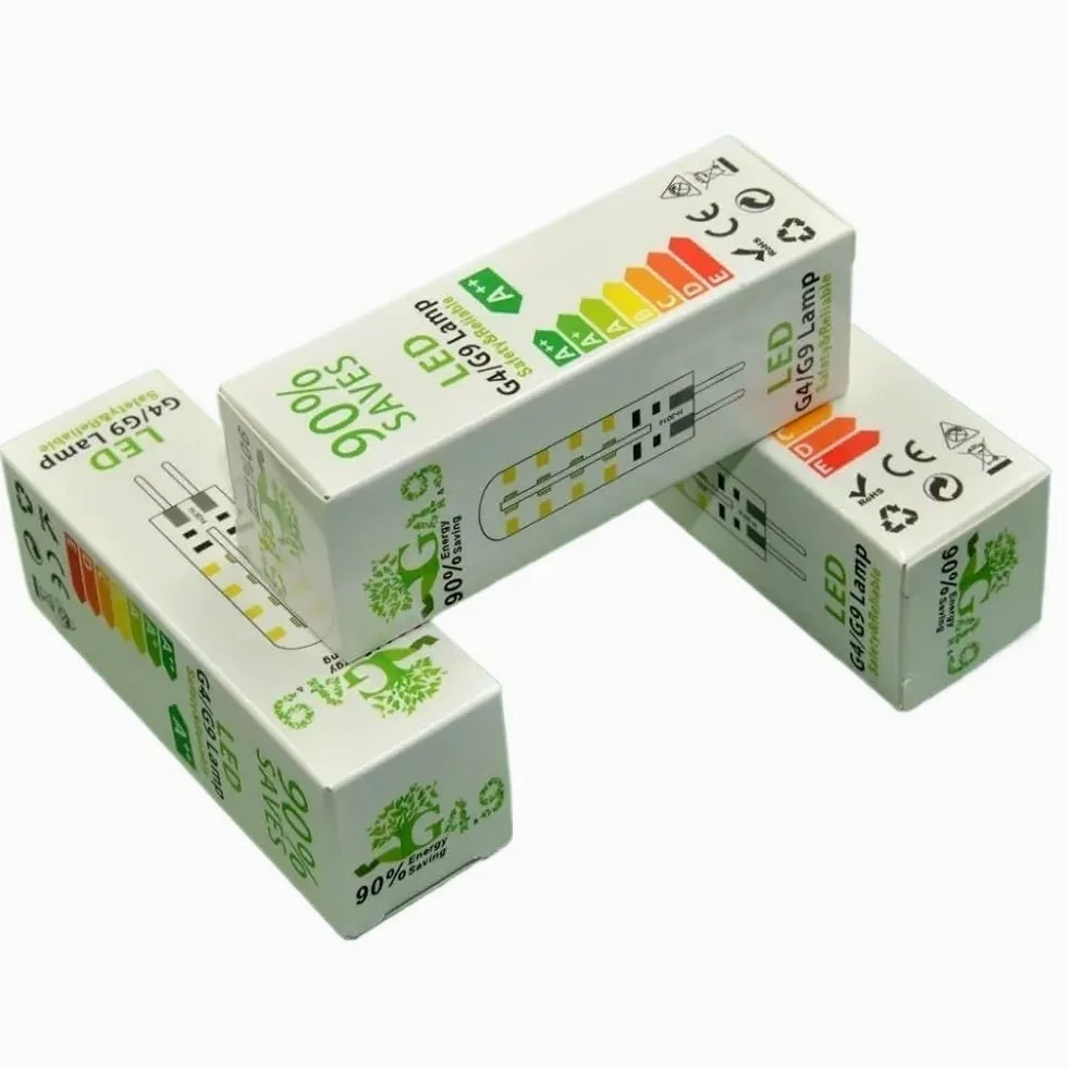 Illuminazione KJXP, Confezione da 50 Lampadine LED a Mais AC220V E14/G4/G9 5W LED Bi-pin 152leds-SMD3014 Lampadine Bianco Caldo/Bianco Freddo(Warm White,E14)