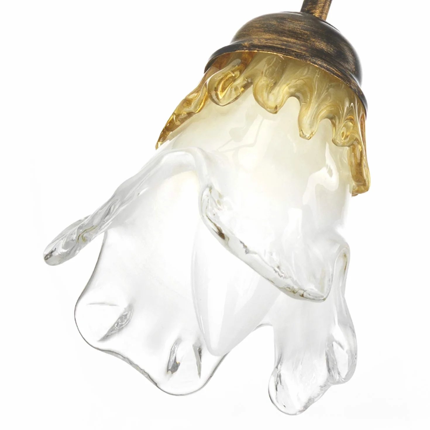 ONLI Lampadario Arianna 2 luci Bronzo