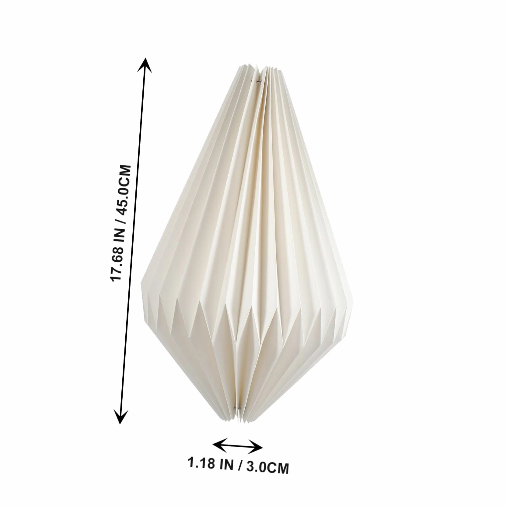 FRCOLOR 2pezzi Paralume Origami Copertura Luminoso Per Lampade Stile Semplice e Creativo Per Camera Da Letto e Ambienti Accoglienti