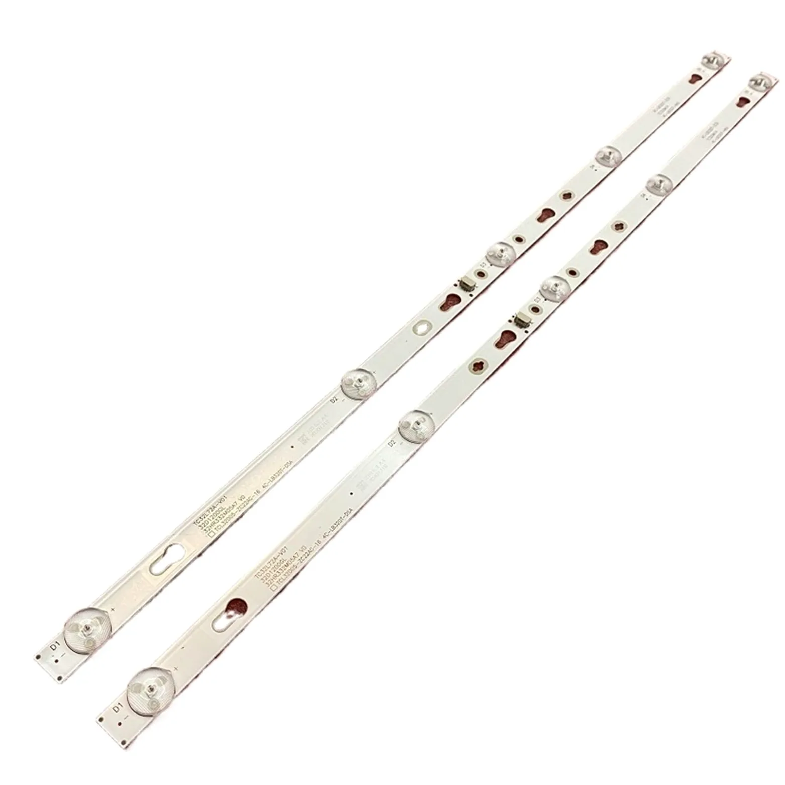 Strisce di retroilluminazione a LED 5LED compatibili for TV 32D3000 32D3000B TV TC-32FS500X Fanco W32-D12B Atvio ATV-32SM GIC32LB37_3030F2.1D(30 PCS for 15 TV)