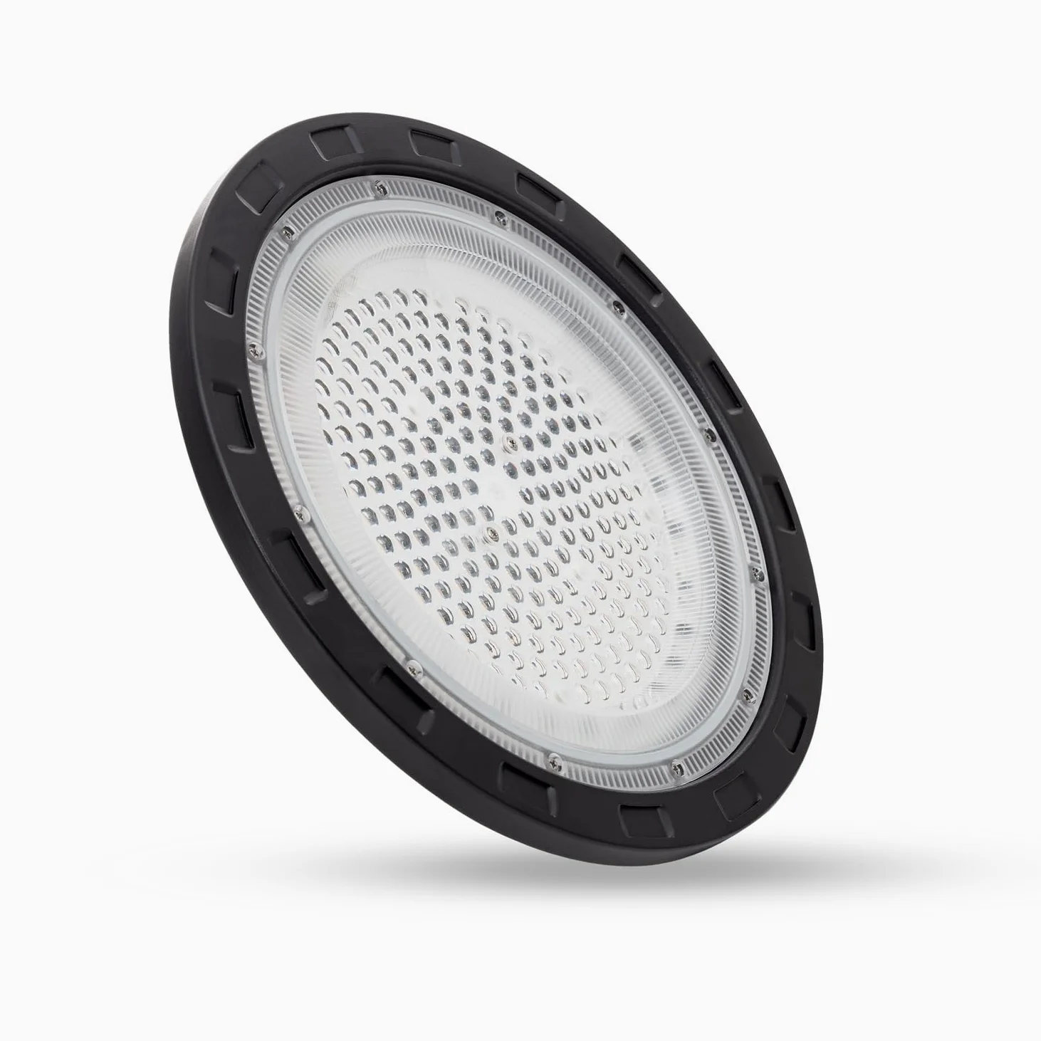 LEDKIA LIGHTING - Campana LED UFO 150W | 120lm/W | 18000lm | Design Slim per Interni/Esterni, Bianco Naturale 4000K, Alluminio