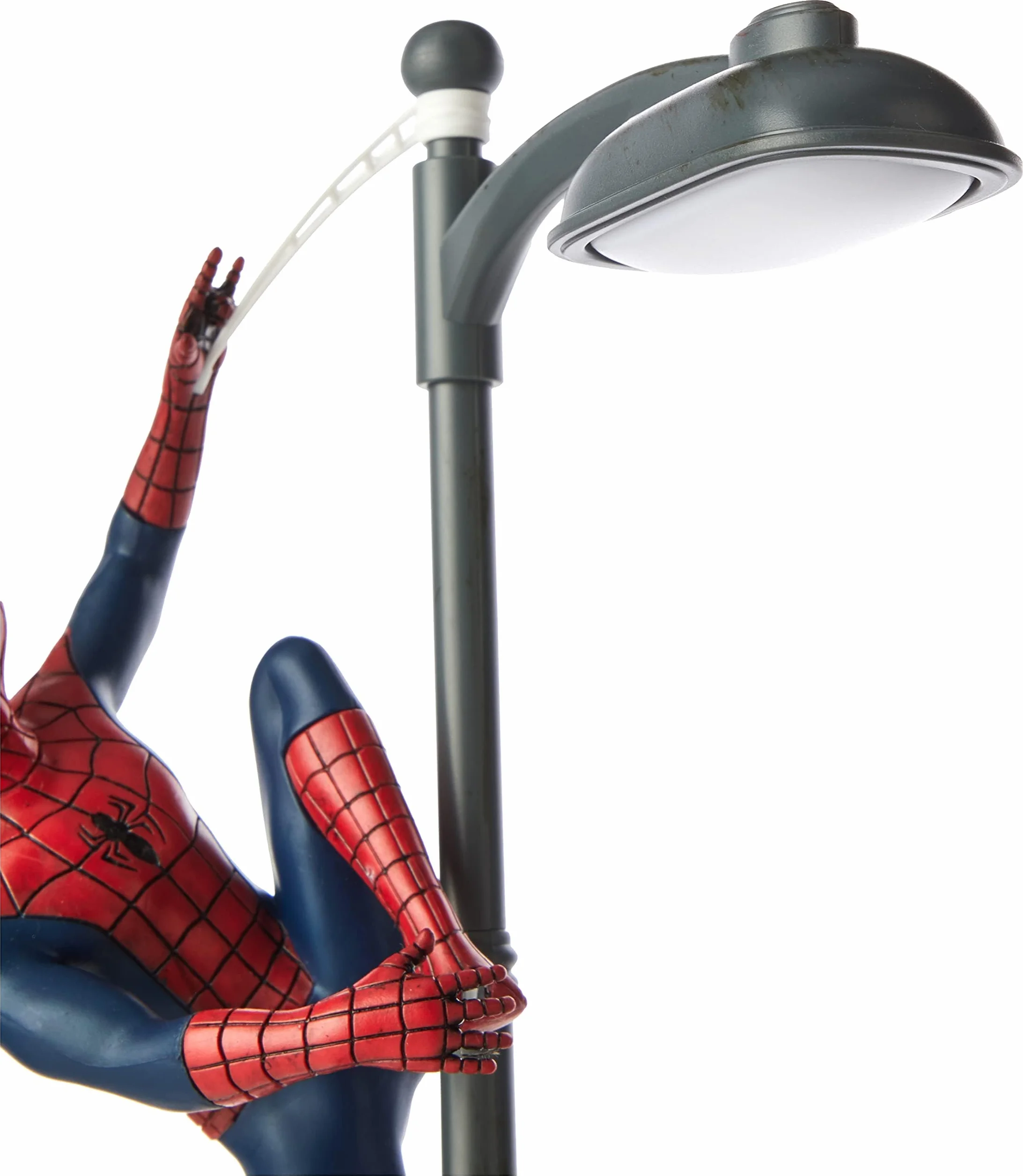 Lampada da Scrivania Spiderman Lampada a Forma di Lampione, Regalo per Fan del Multiverso