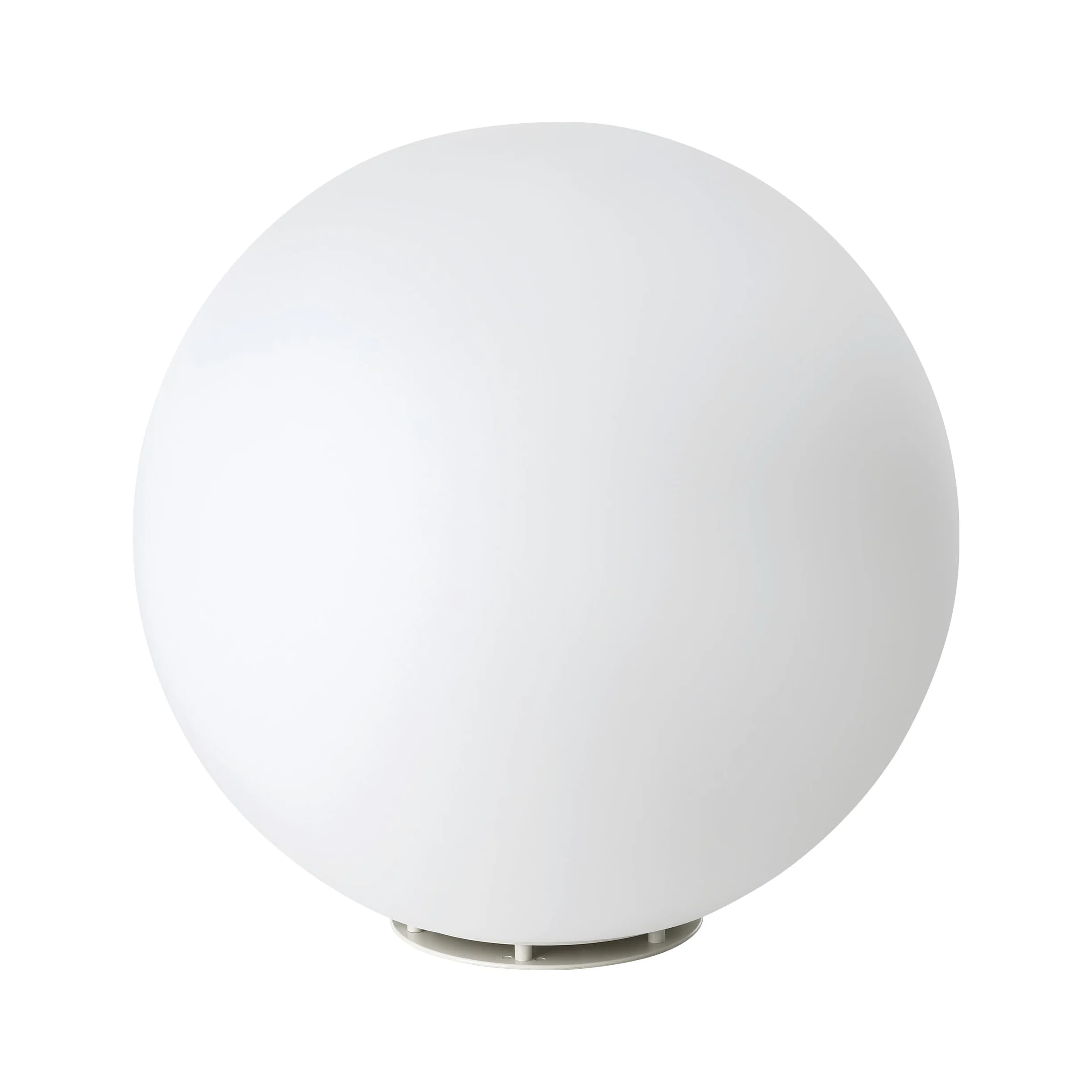 Eglo Monterolo - Sfera da giardino, 1 luce, lampada da terra, in plastica, colore: bianco, attacco E27, diametro: 50 cm, IP65