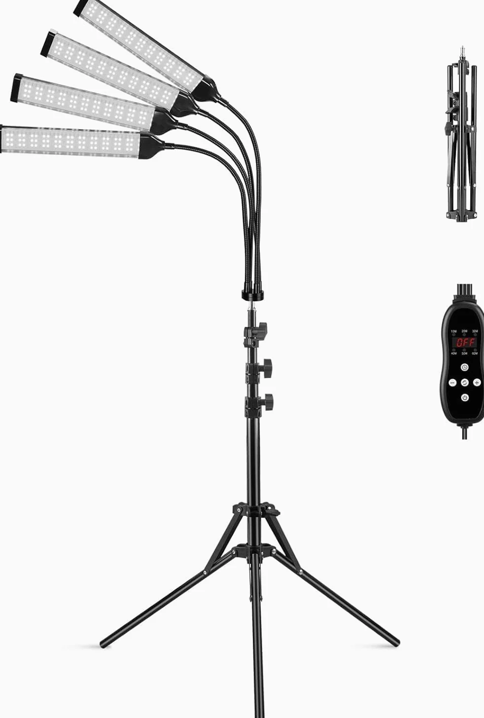 Lampada infrarossi riscaldante,420 LEDs Lampada infrarossi aggiornata, Luce rossa profonda da 660 nm e 850 nm, Luce rossa con supporto, per viso collo e schiena(La lampada non si riscalda)