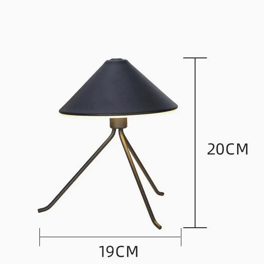 Lampada da tavolo Lampada da scrivania con luce notturna semplice e creativa for camera letto Lampade per la camera da letto