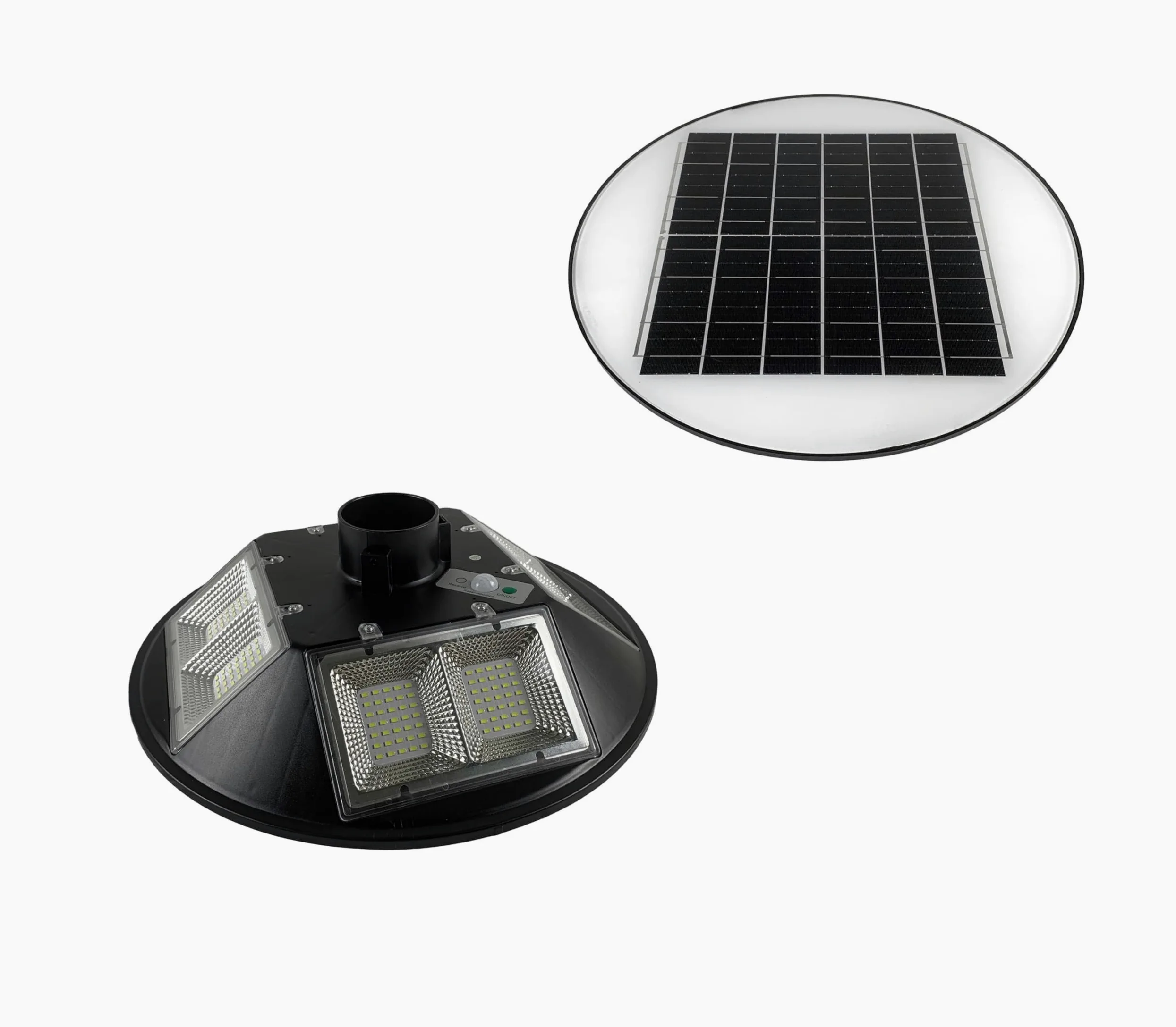 TEMPO DI SALDI Lampione da 200W a Luce Fredda con Pannello Solare Integrato, Ideale in Giardino