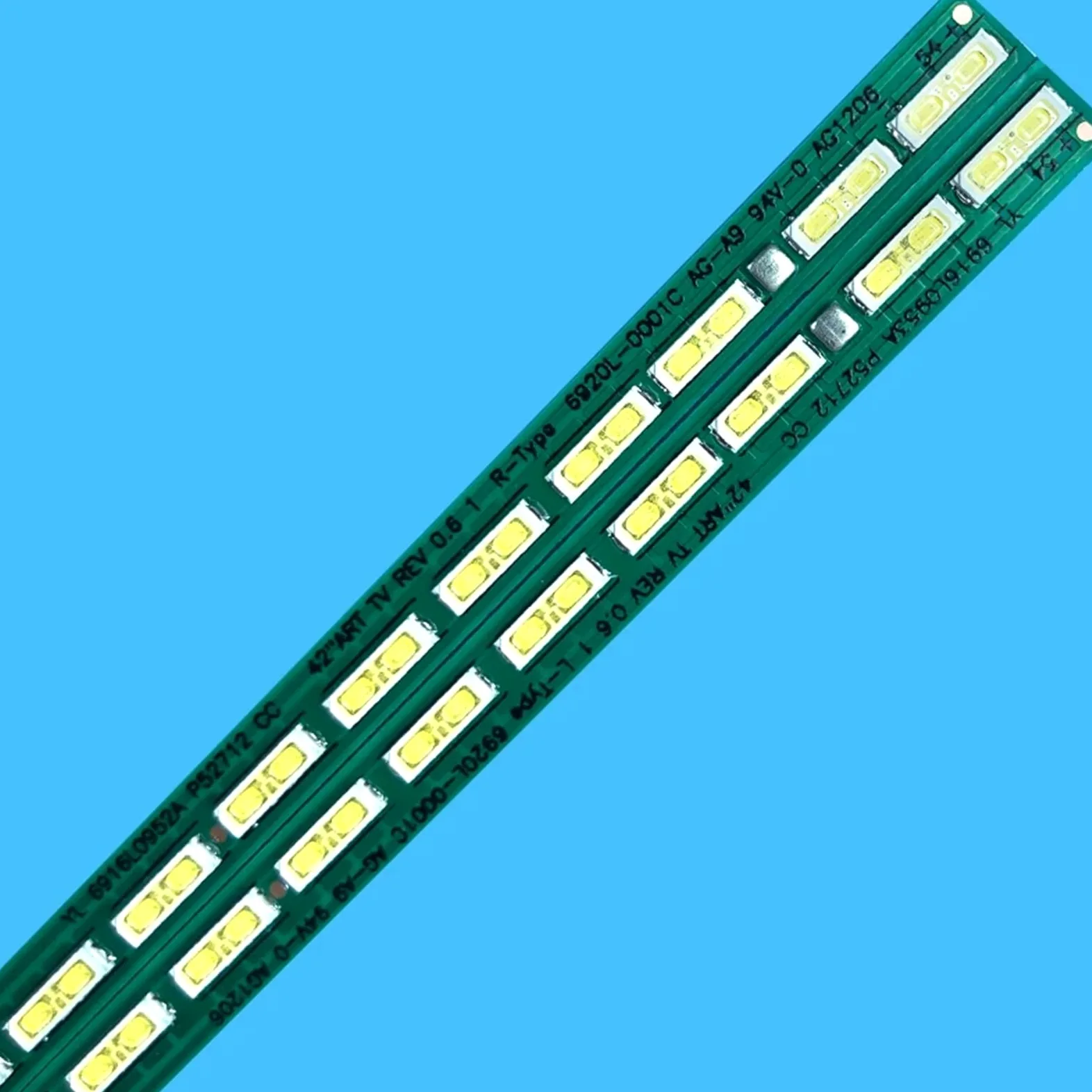 Striscia di retroilluminazione a LED da 465 mm Compatibile for TV Art da 42 "Rev 0,6 1 R L-Type 6920L-0001C LE42H5R3D 42E700S 42E750A 42E760A LC420EUN Fe F1