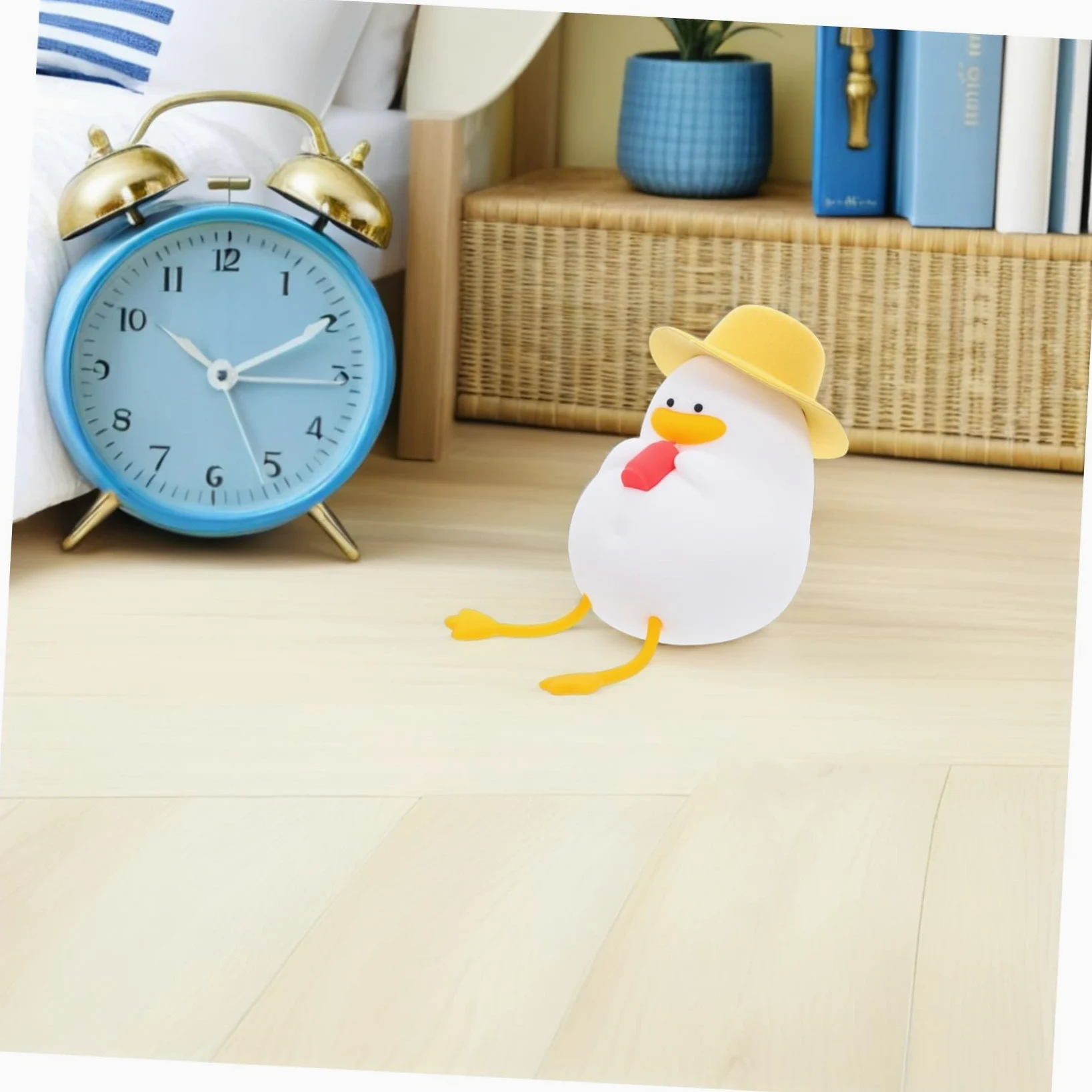 Lampada Anatra in Silicone con LED Luce Calda e Morbida per Cameretta Ragazzo Ragazza Touch Control Portatile per Allattamento e Viaggi Illuminazione per